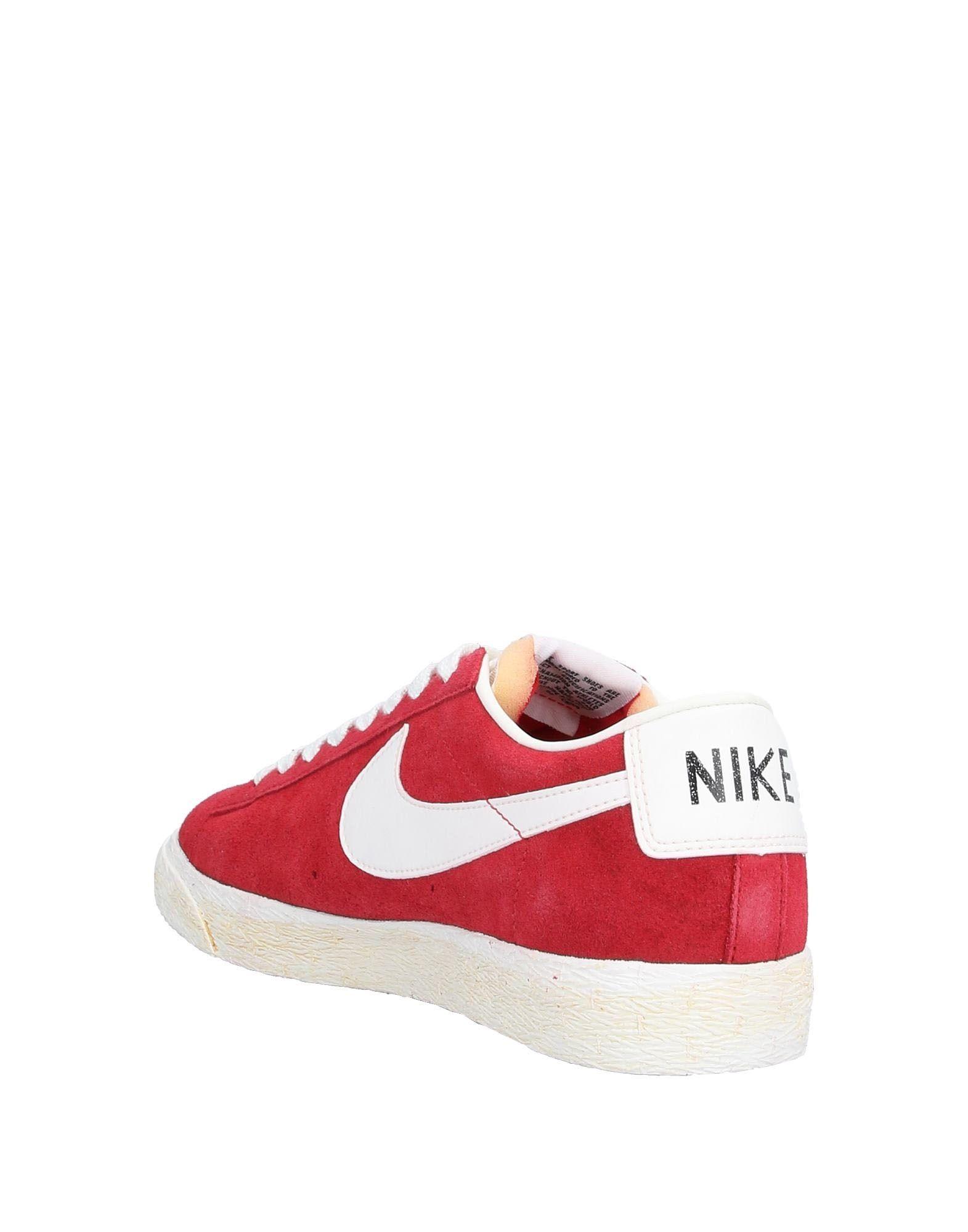 nike red low tops