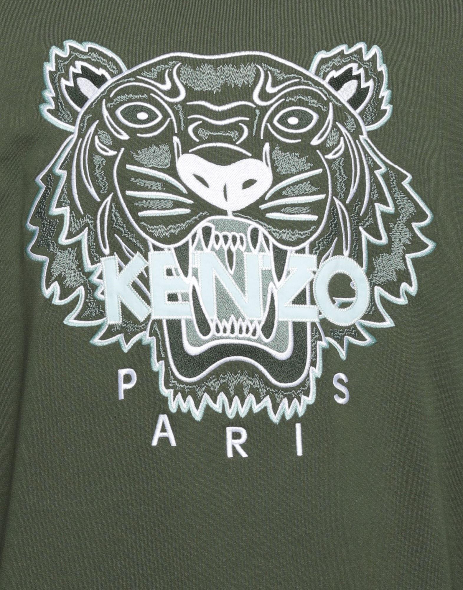 KENZO Sweatshirt in Green for Men | Lyst