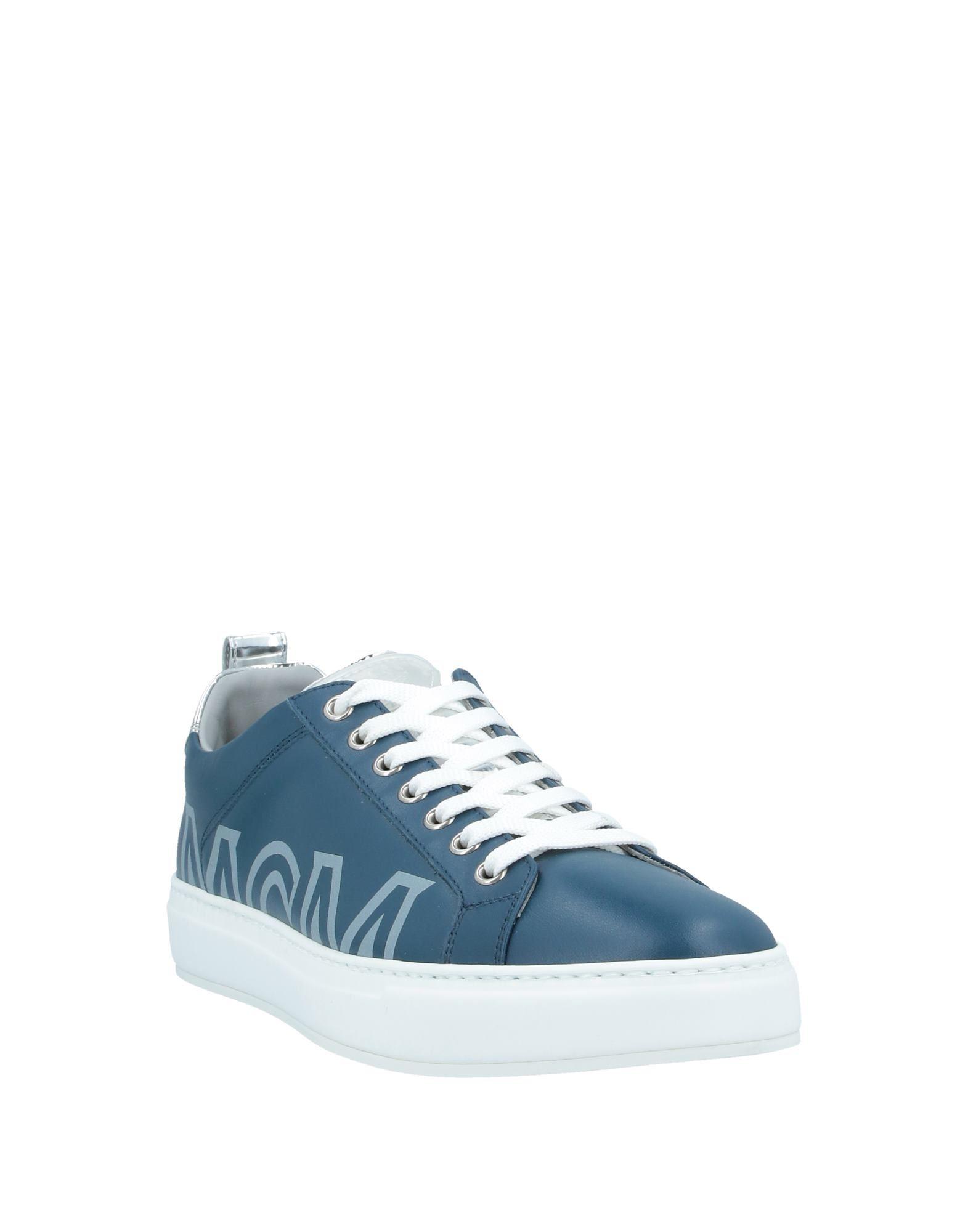 mcm high trainers blue
