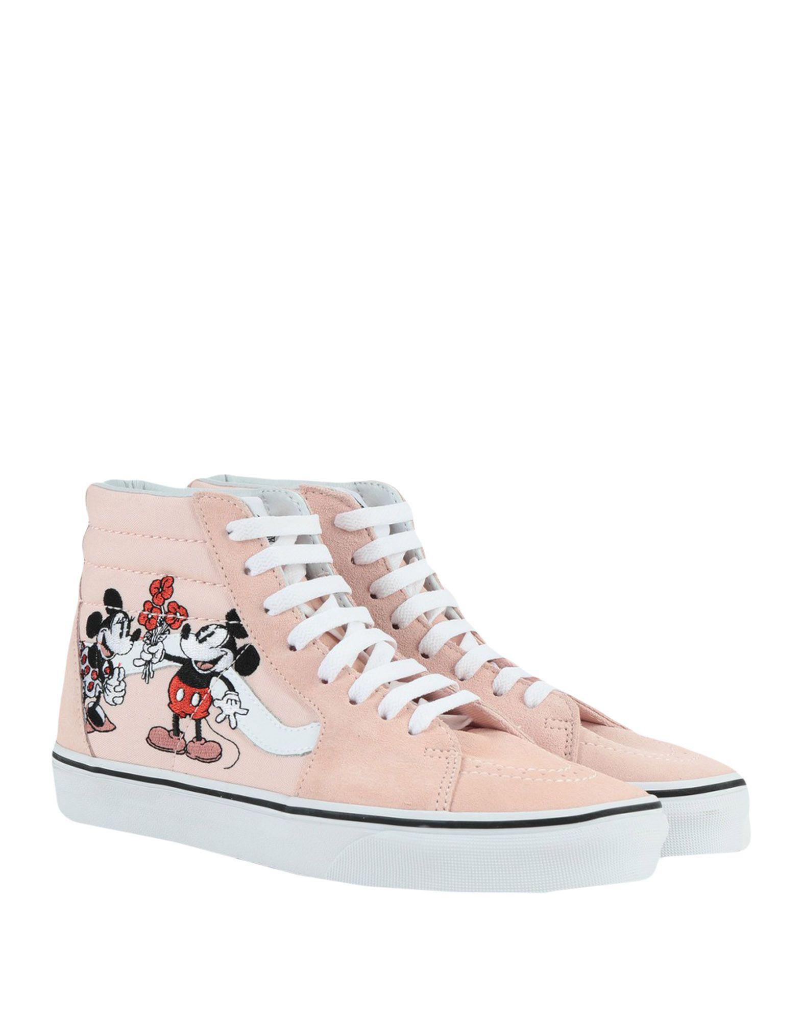 baby pink high top vans