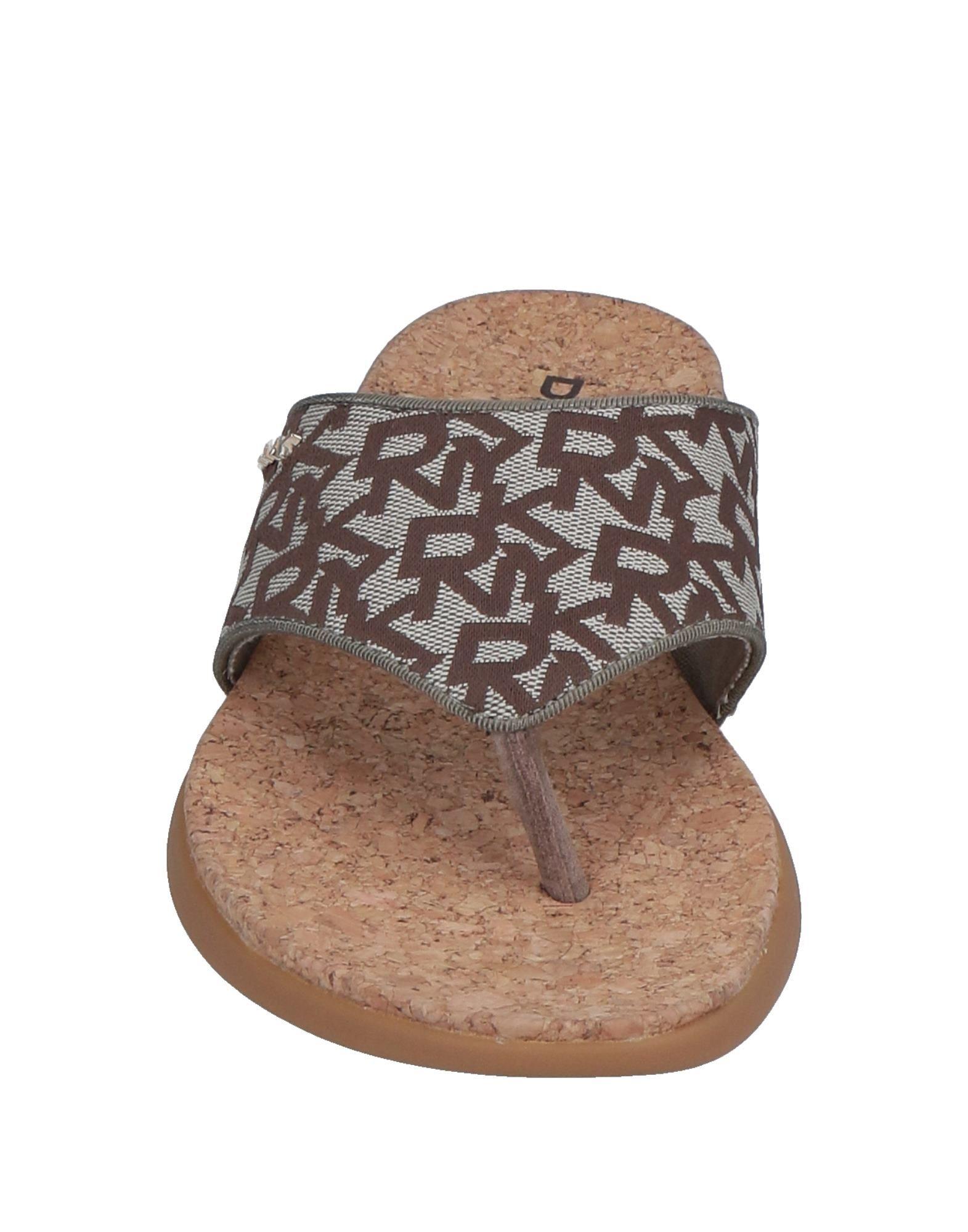 dkny toe post sandals