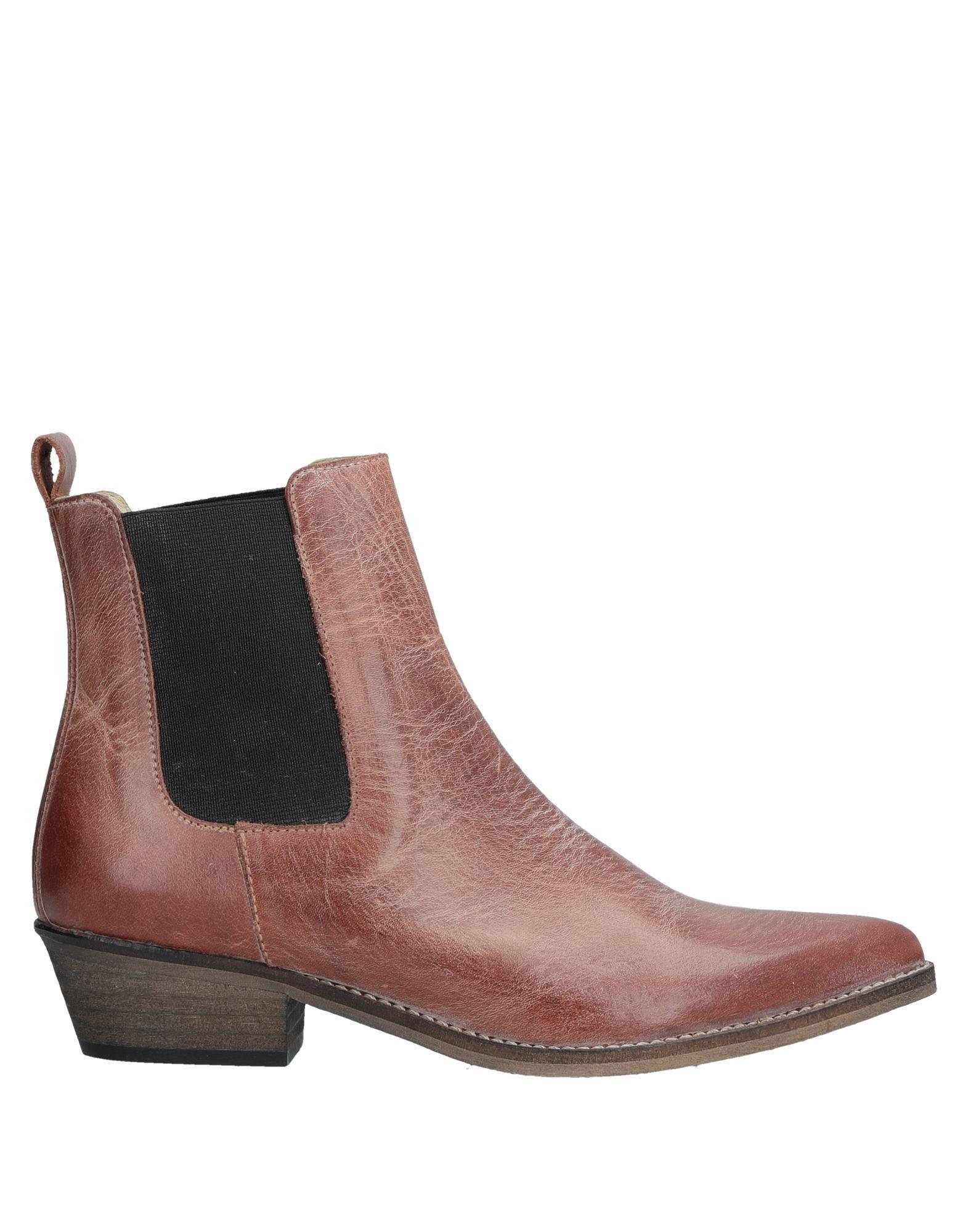 ivylee copenhagen Leather Ankle Boots in Tan (Brown) - Lyst