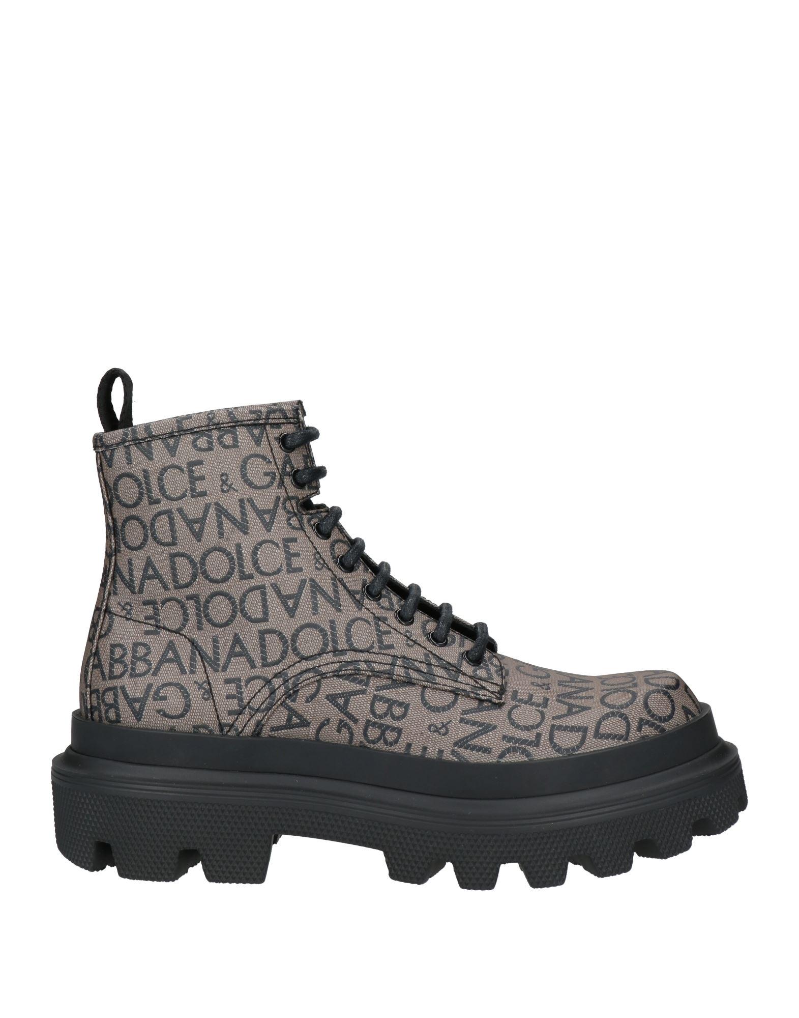 Dolce and gabbana combat boots sales