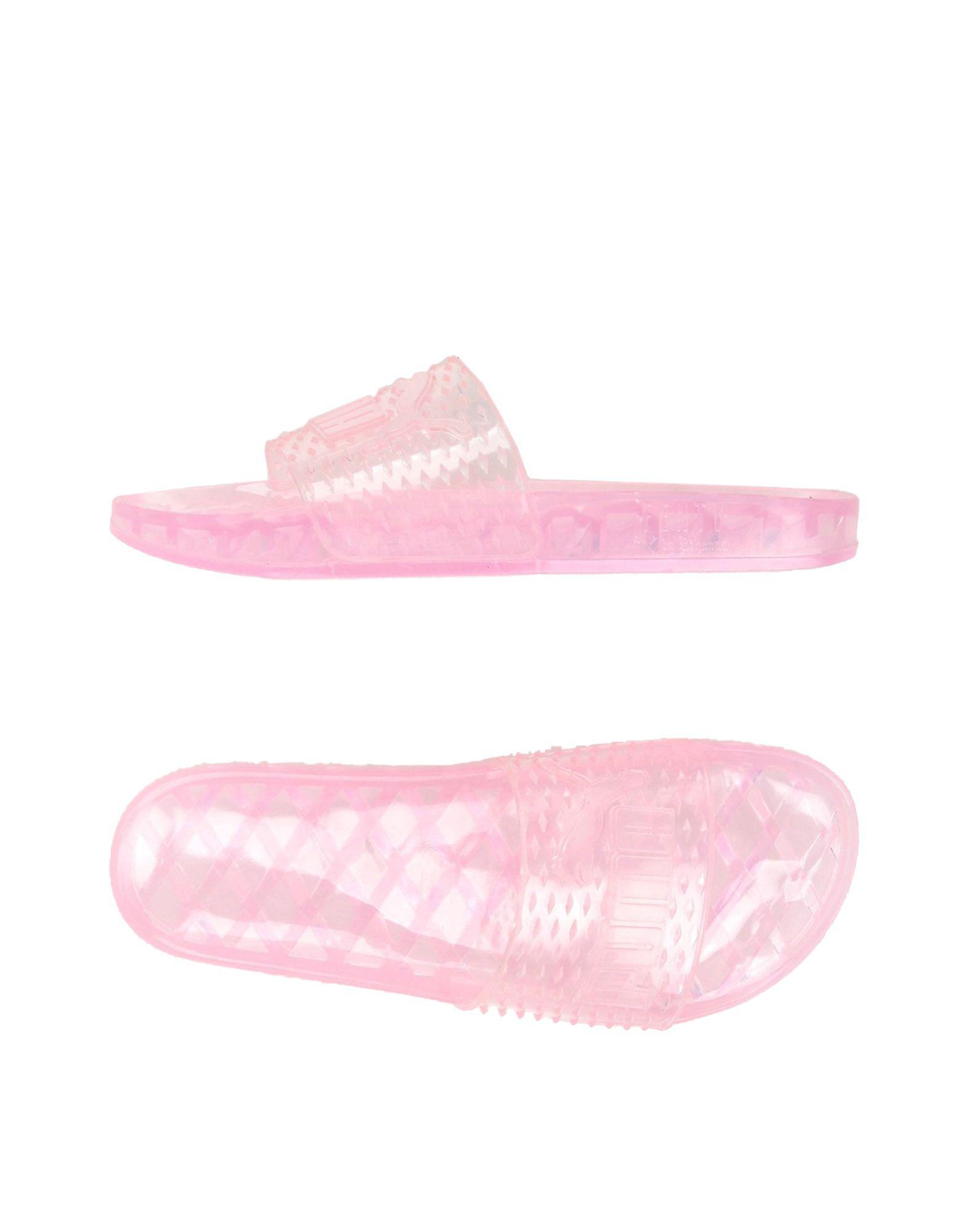 sandalias puma rosa