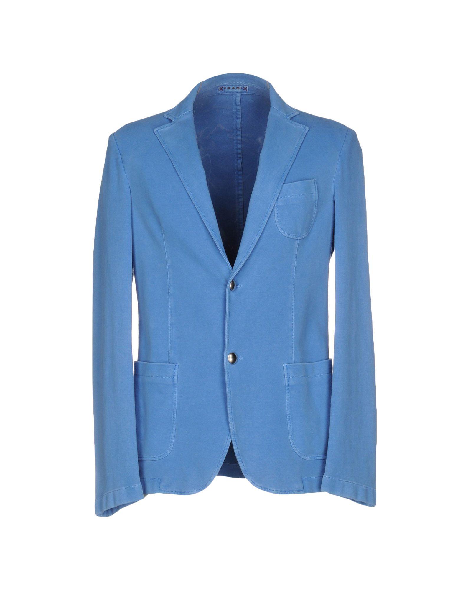 Fradi Cotton Blazer in Pastel Blue (Blue) for Men - Lyst
