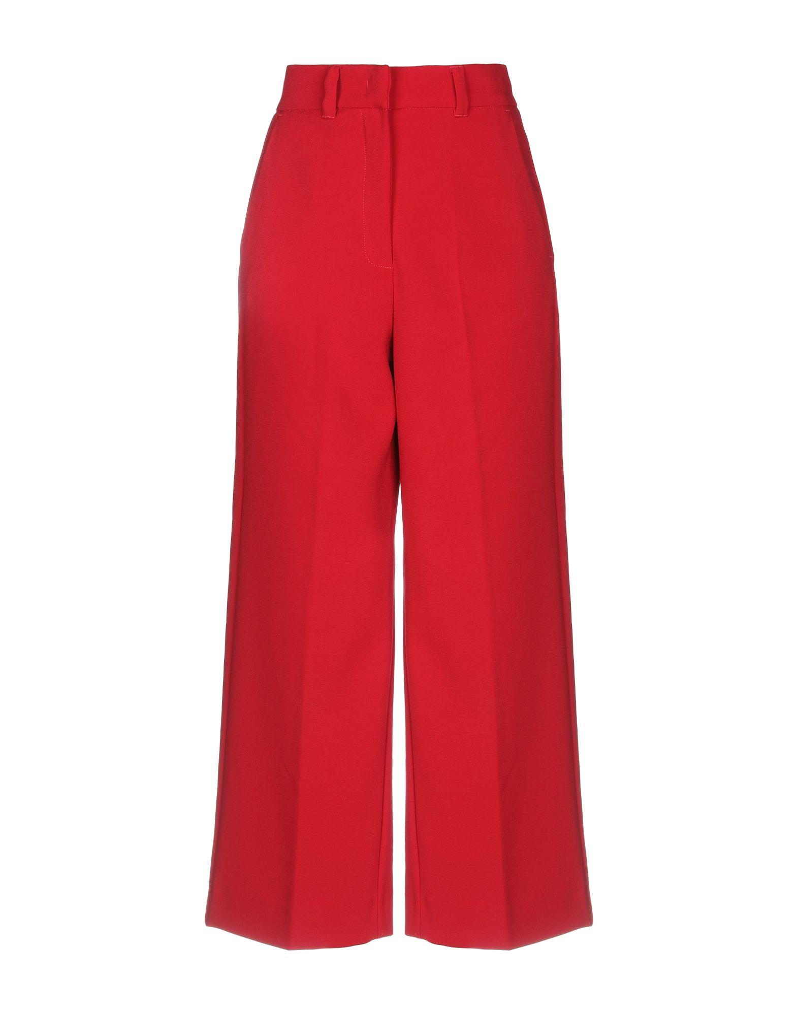Marella Synthetic Casual Pants in Red - Lyst