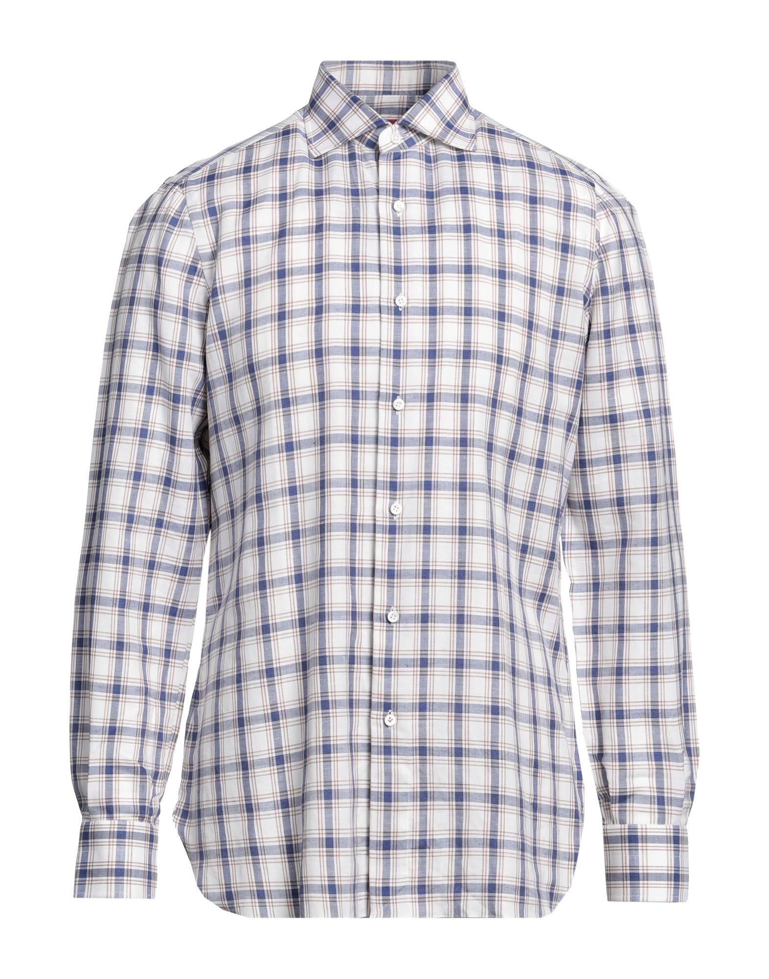 Isaia Shirt in White for Men | Lyst