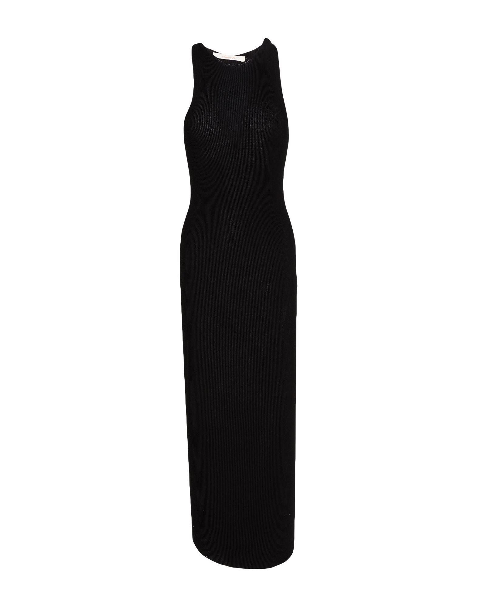 champagne satin midi dress Women's Easy Confidence Knit & Sleeveless | Size: L size:10.5-Wide length silhouette with a cheerful Coperni x Disney denim