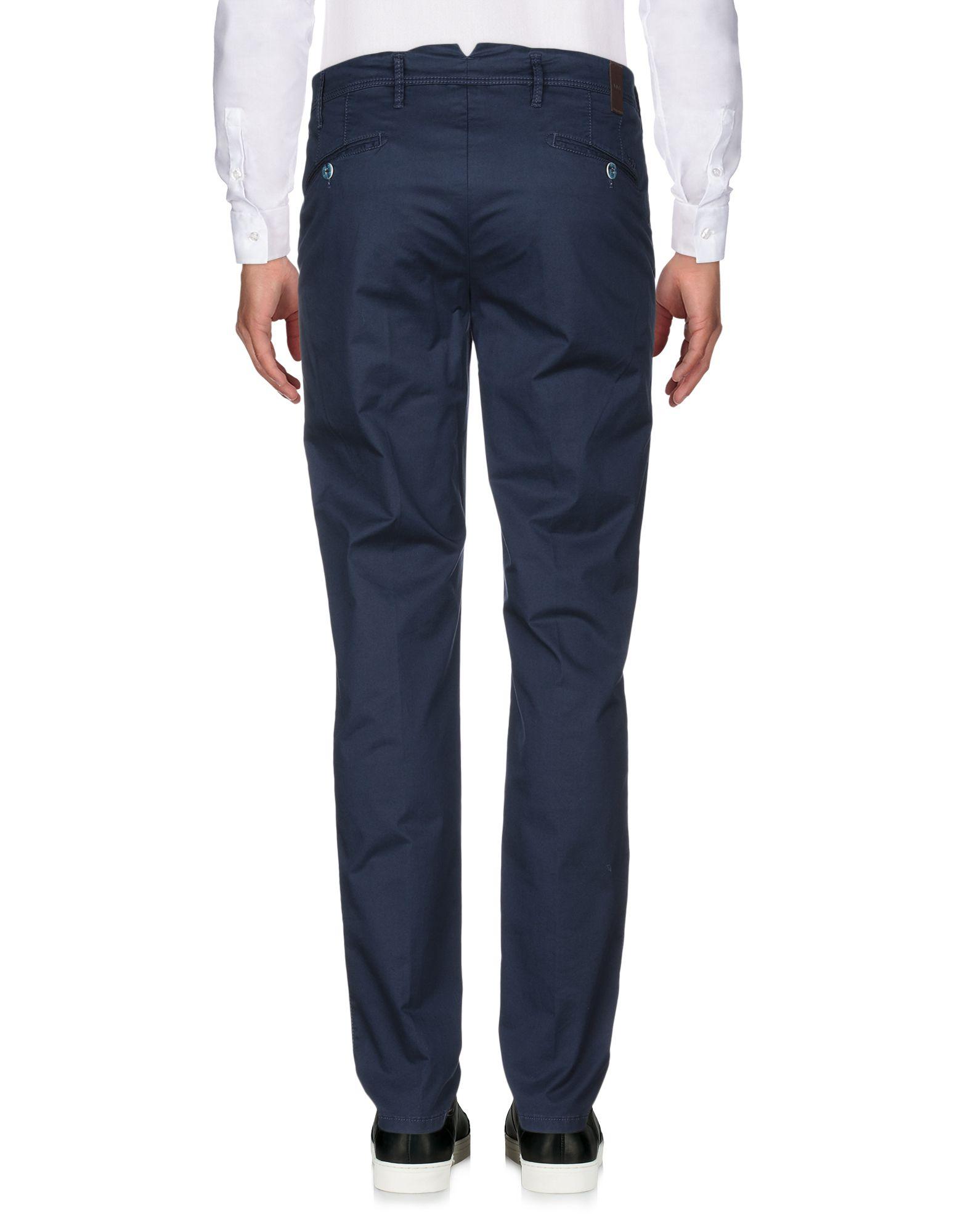 MMX Leather Casual Pants in Dark Blue (Blue) for Men - Lyst