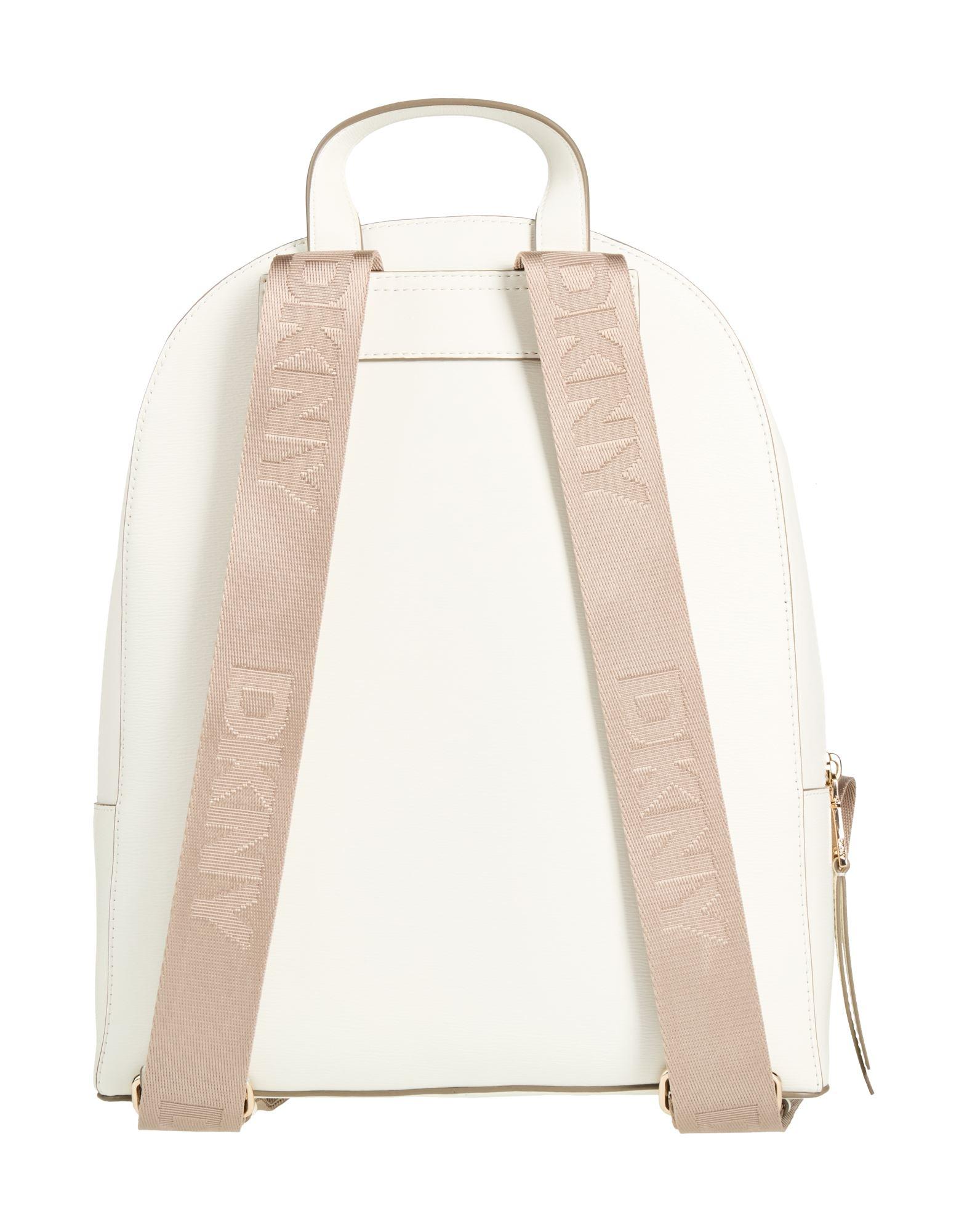 DKNY Backpack Cow Leather in White | Lyst display picture 3