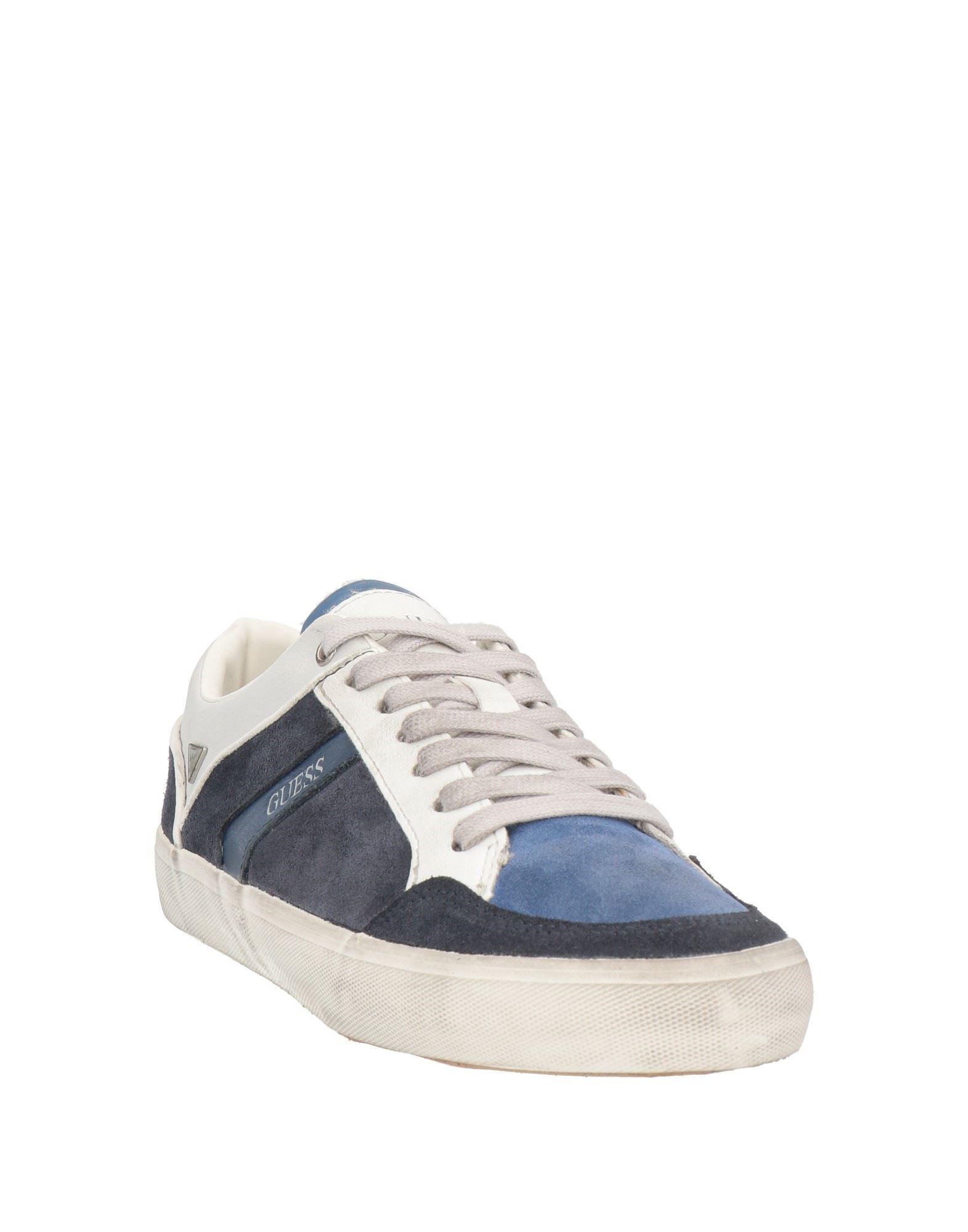 Blue guess hotsell sneakers