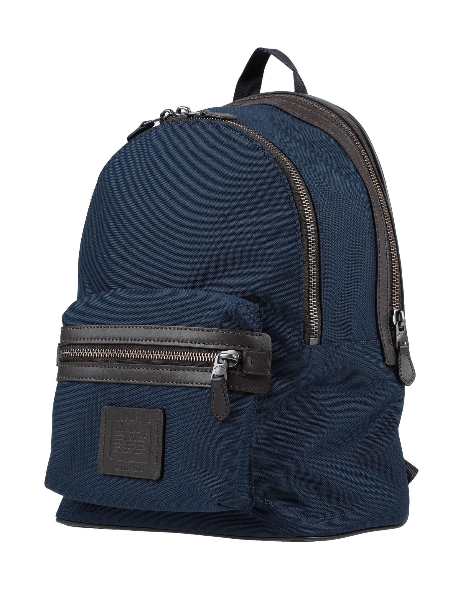 COACH Leather Backpacks & Fanny Packs in Dark Blue (Blue) for Men - Lyst