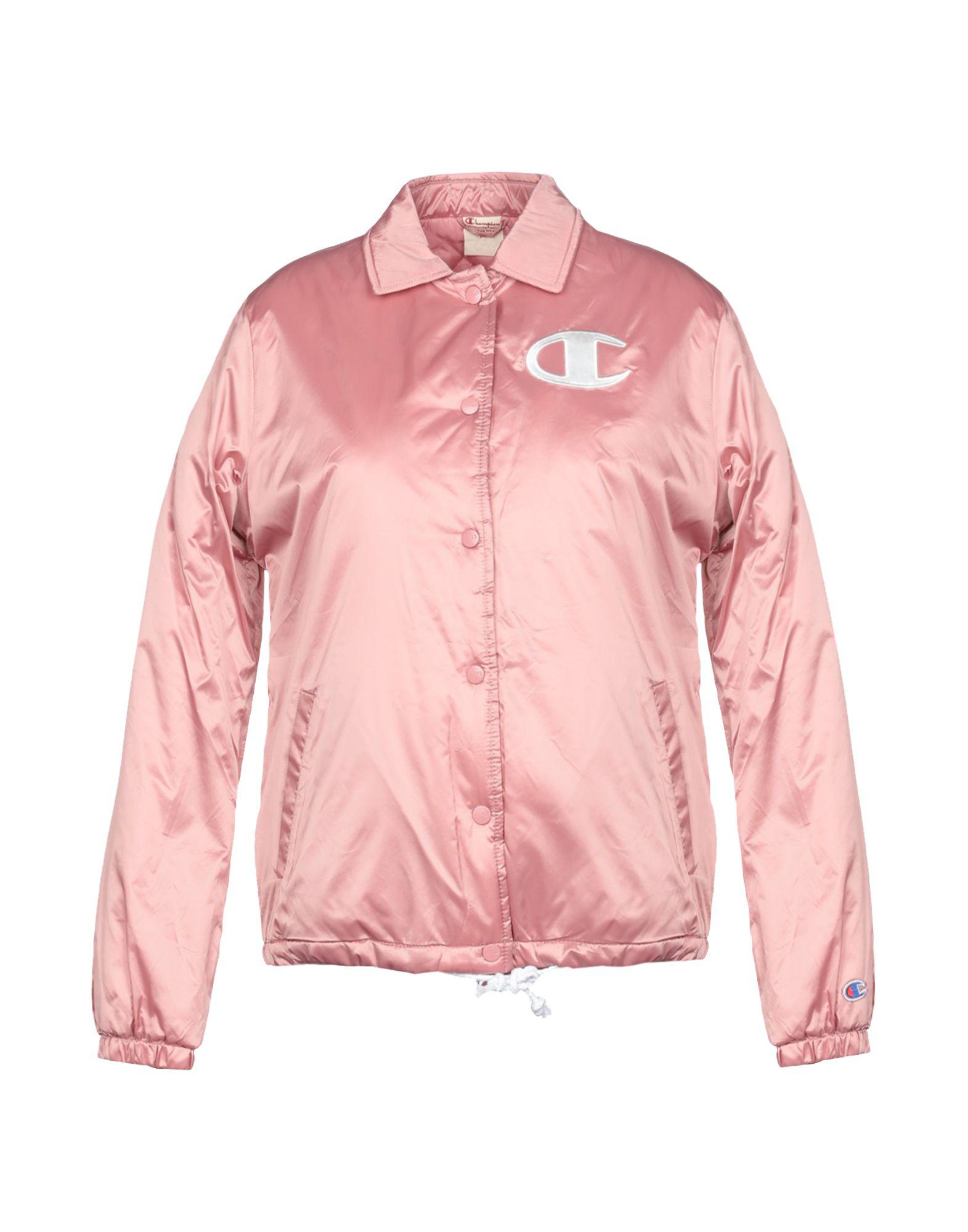 champion jacket pink