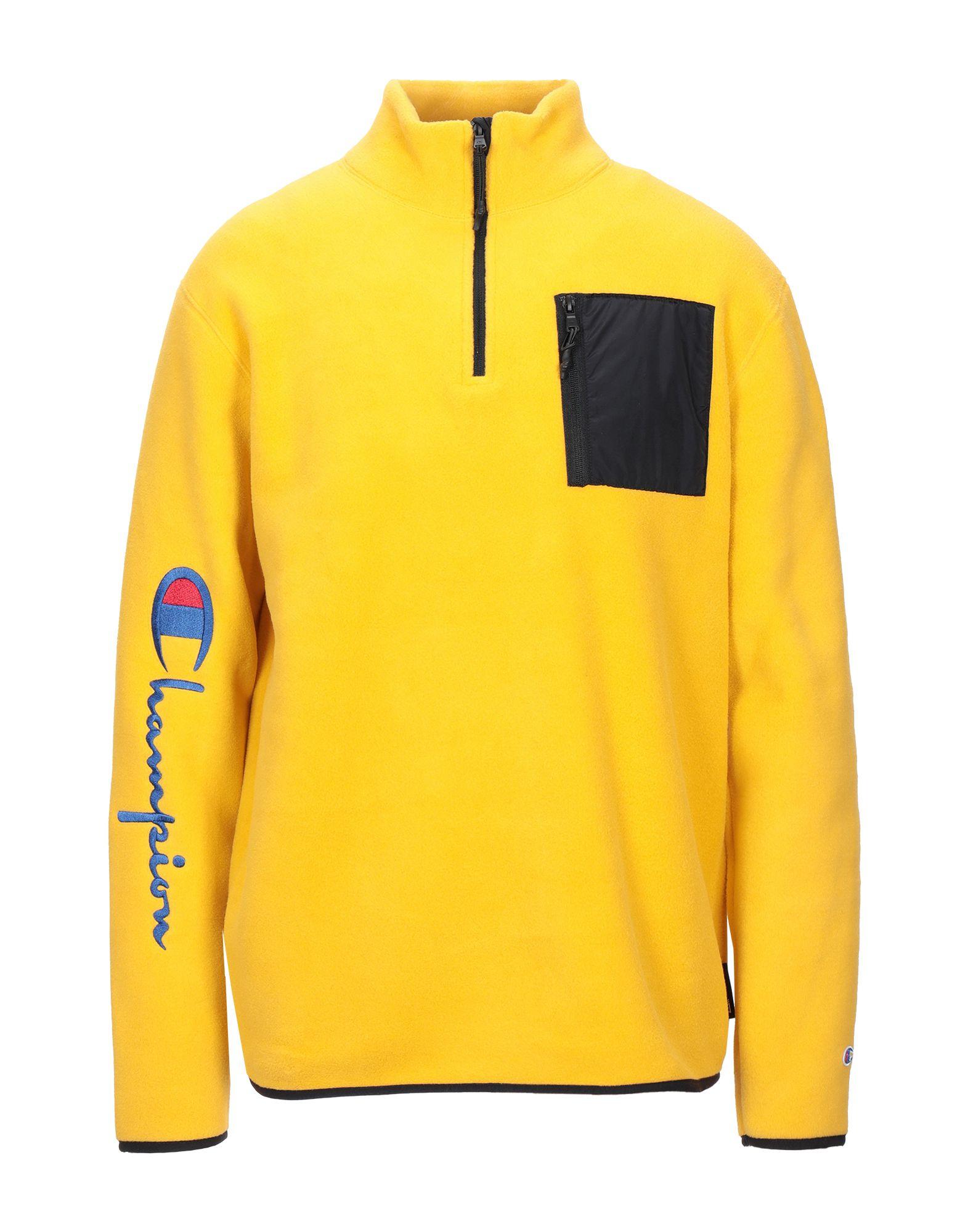 yellow champion sweats