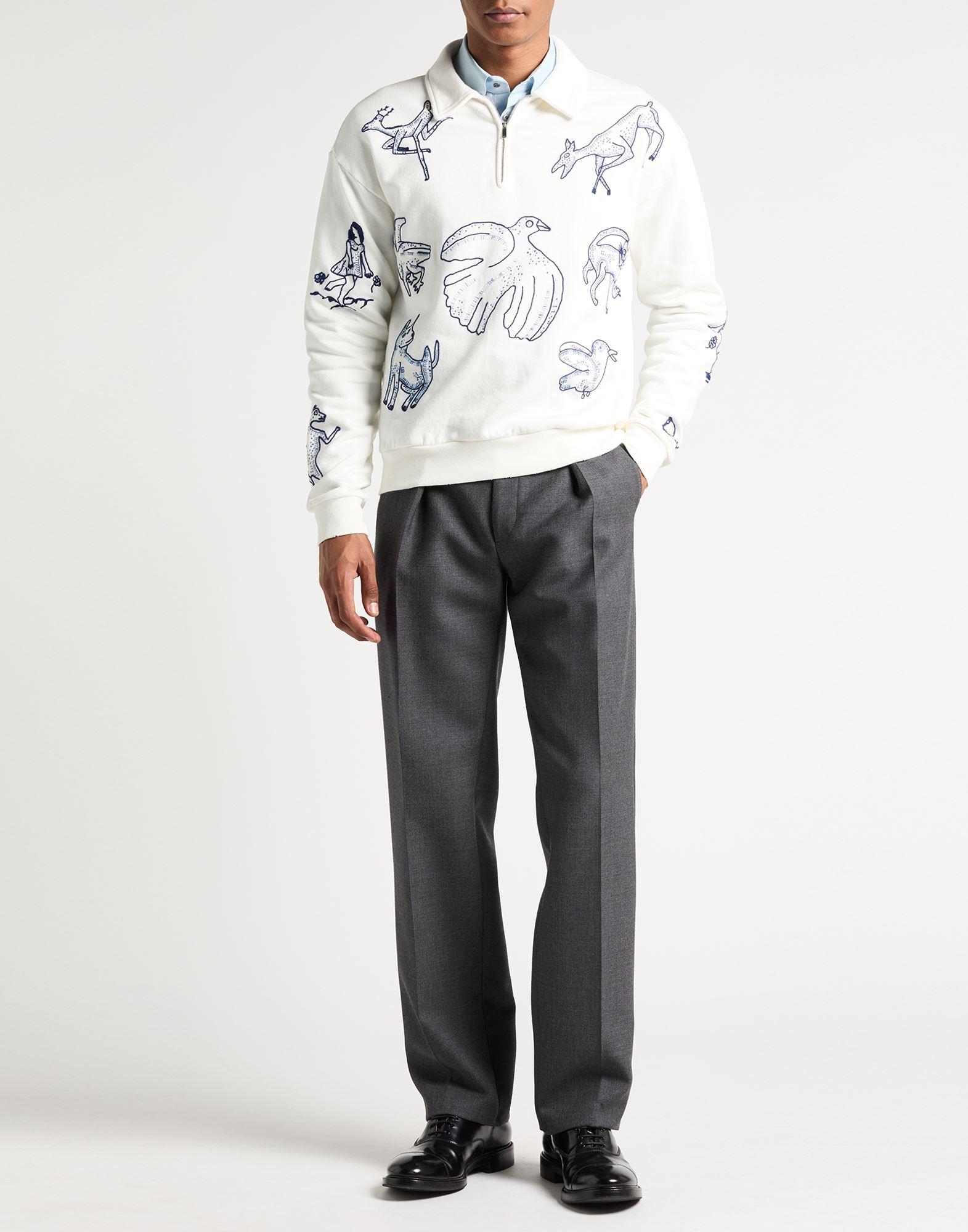 Dior And Hylton Nel Sweatshirt Cotton in White for Men | Lyst Dior And Hylton Nel Sweatshirt Cotton in White for Men | Lyst