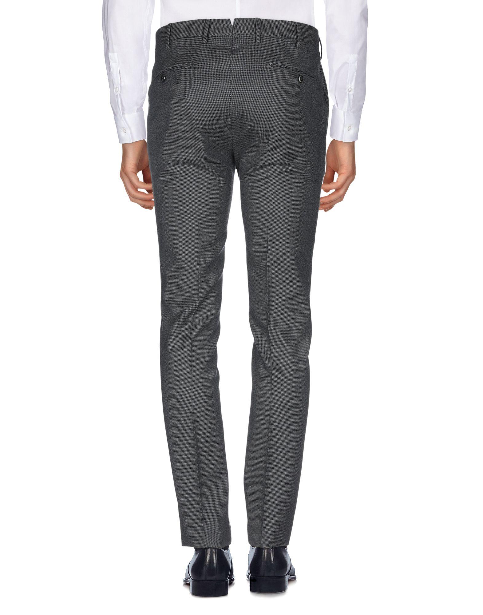 PT01 Wool Casual Pants in Steel Grey (Gray) for Men - Lyst