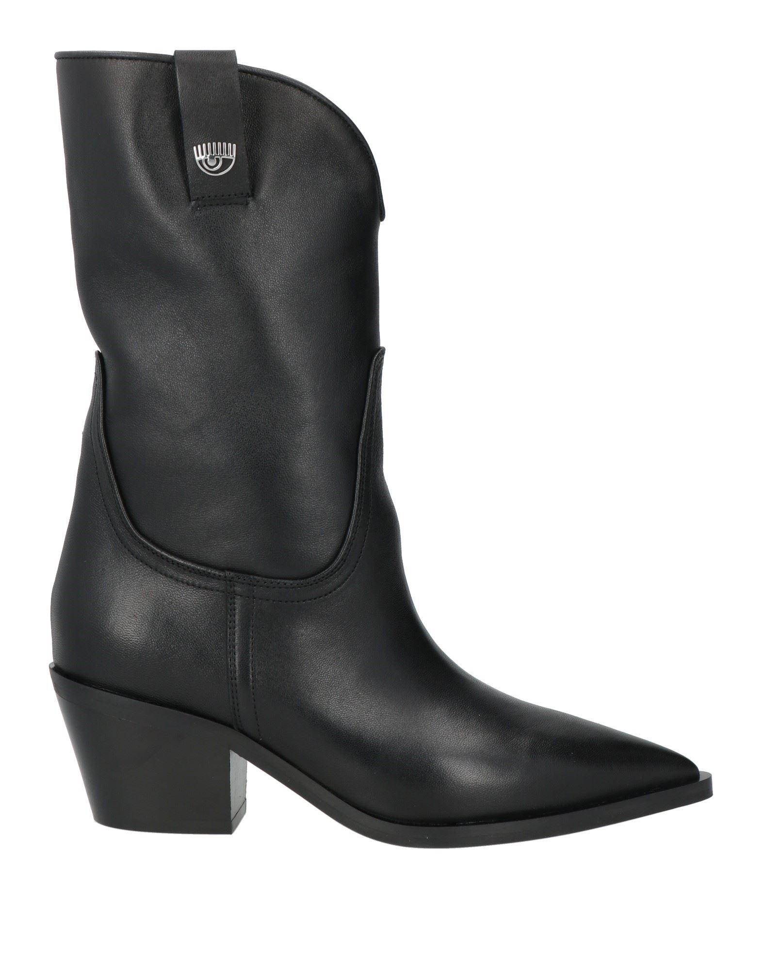 【新品未使用】CHIARA FERRAGNI ブーツ BLACK Chiara Ferragni Boots for Women | Online Sale up to 80% off