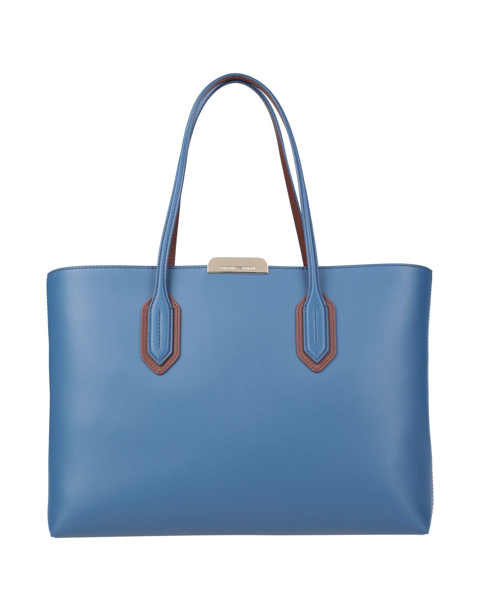 Emporio Armani Handbag in Blue - Lyst
