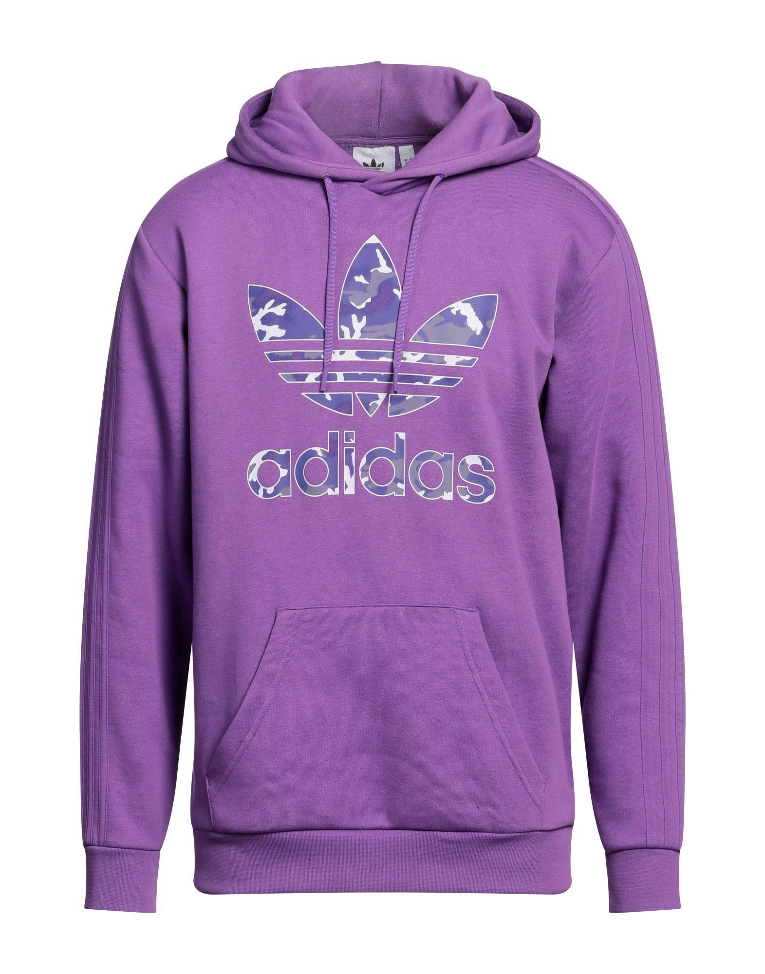 Adidas store purple pullover