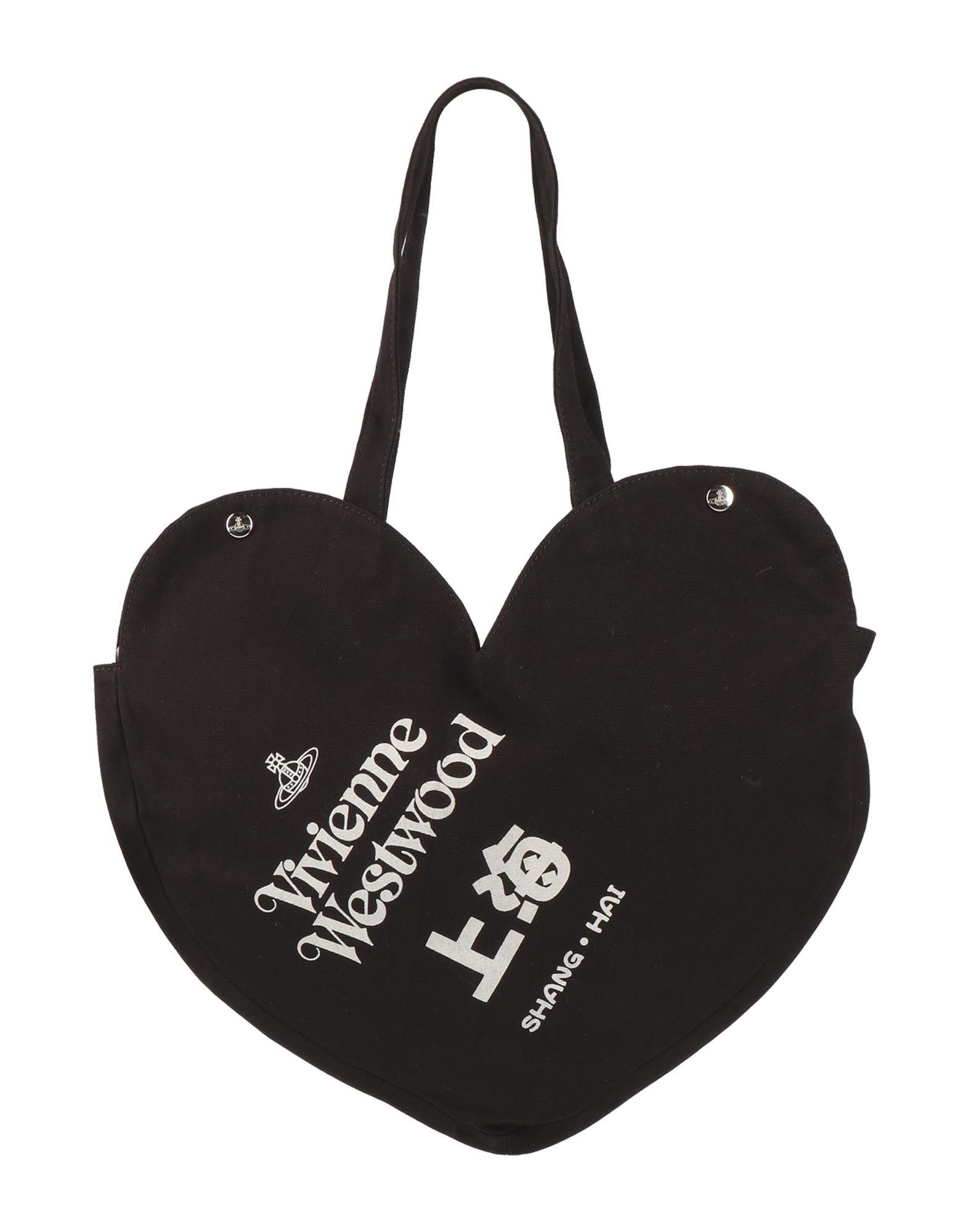 Vivienne Westwood Black Polyurethane Shoulder Bag