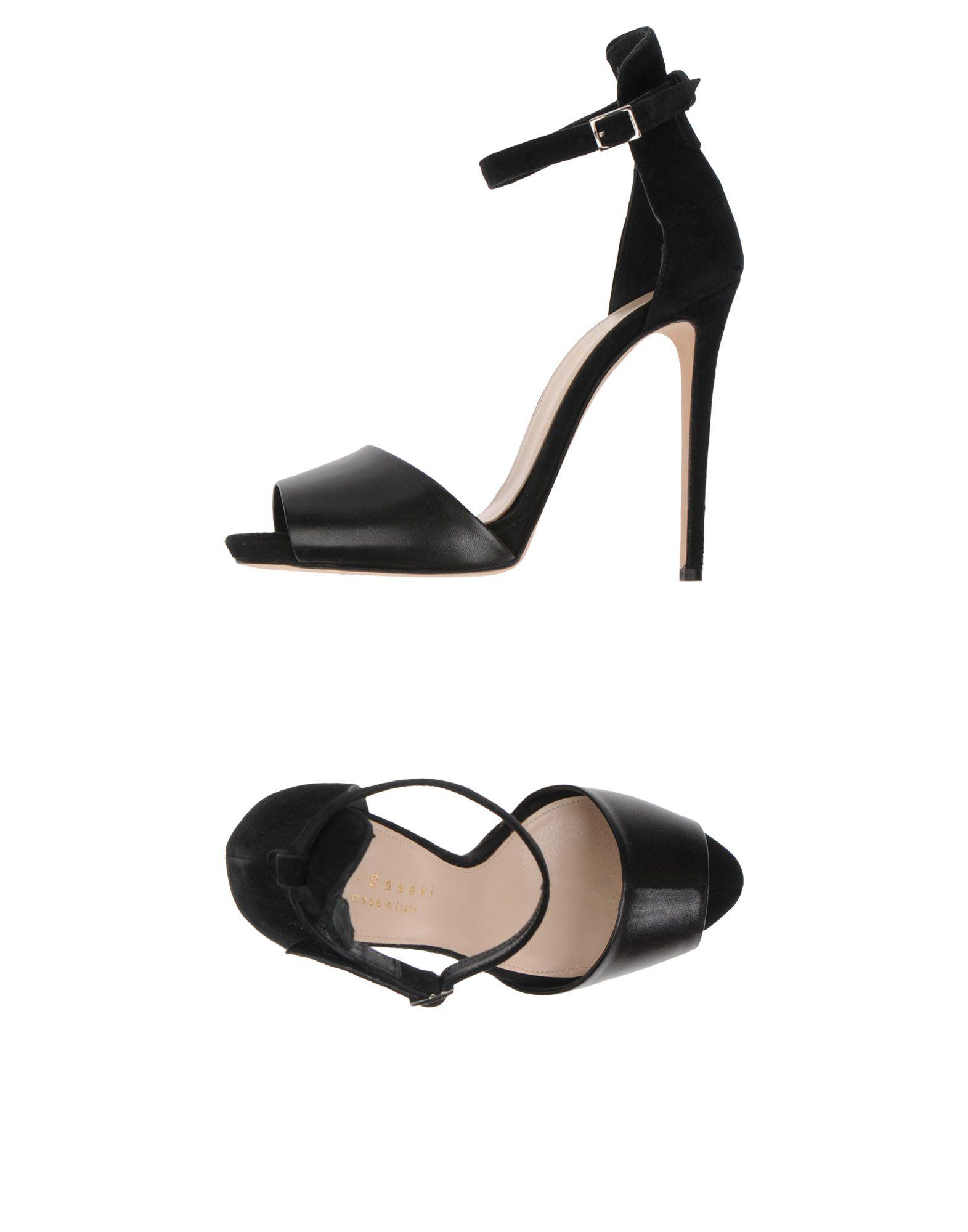 MEG SASAKI Sandals Black Women MEG SASAKI Sandals Black Women