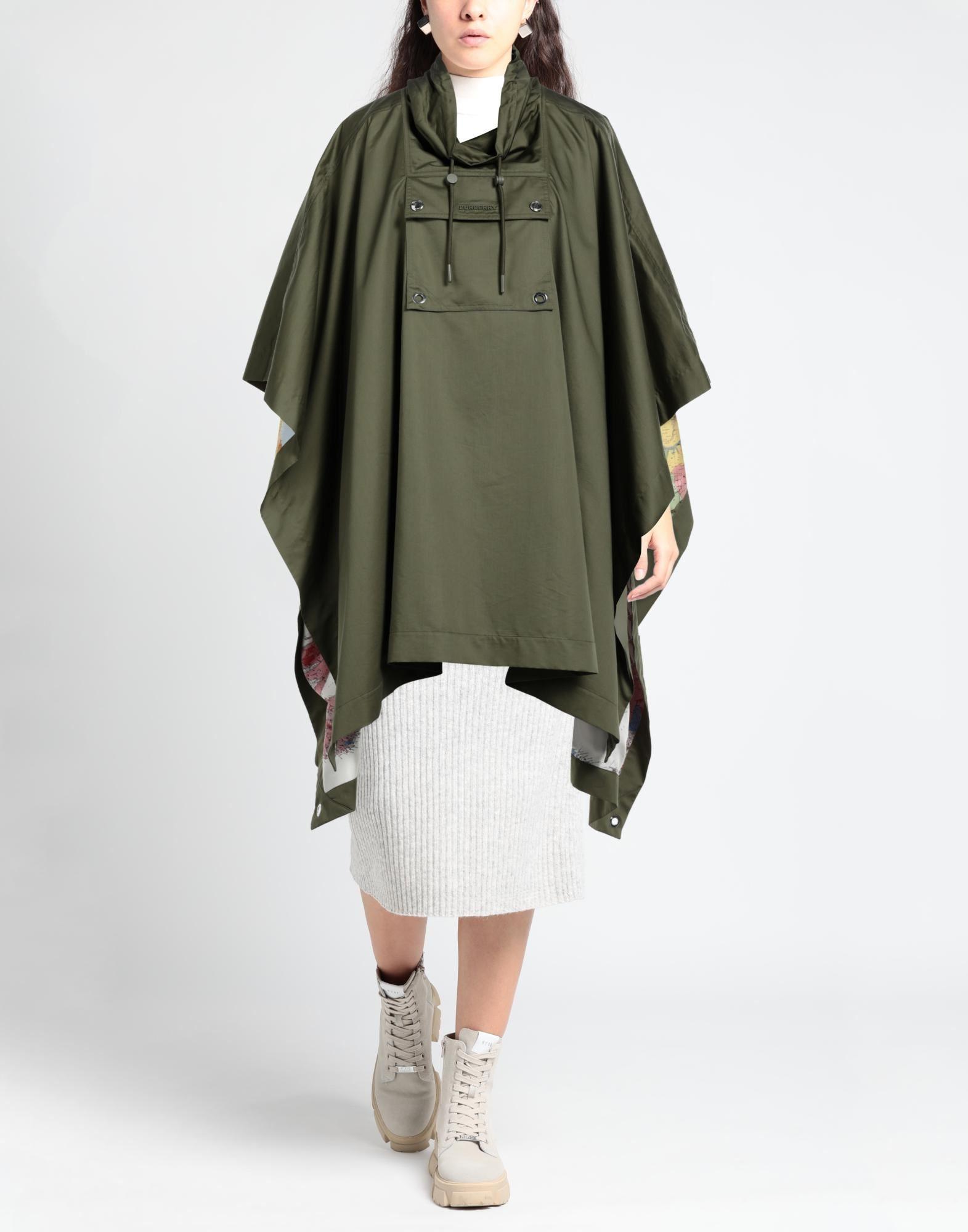 Burberry Capes & Ponchos in Green | Lyst