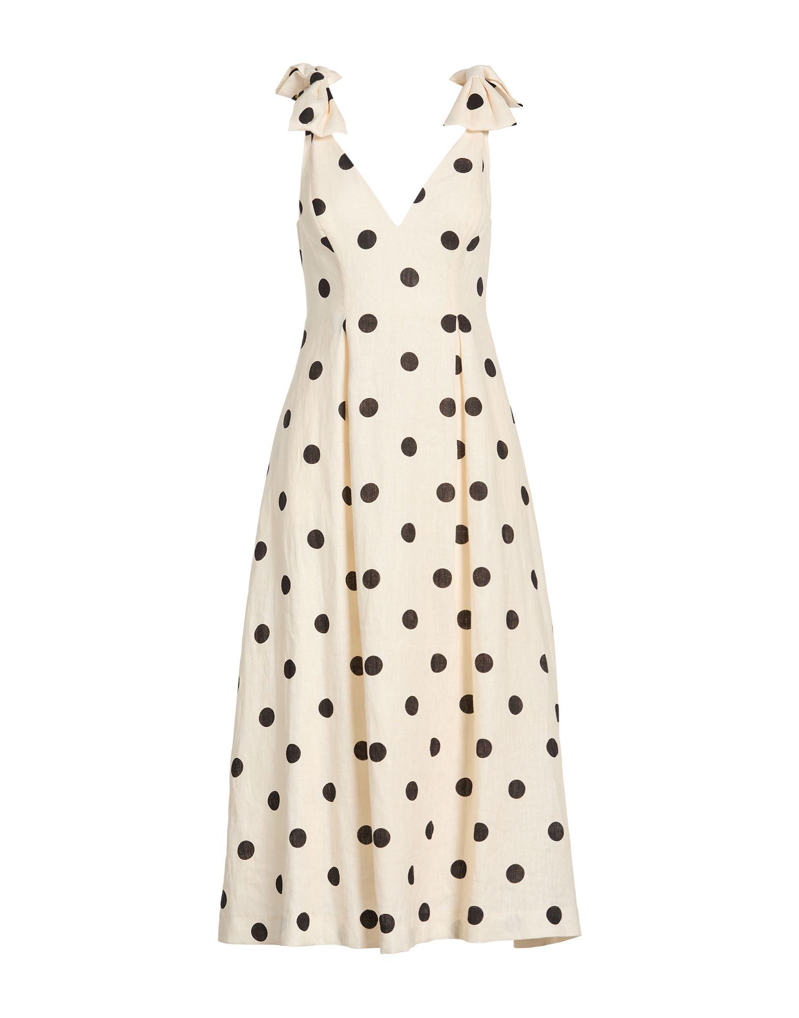 strapless open back dress Bananhot Bikinis Remora Peach Polka main image 1