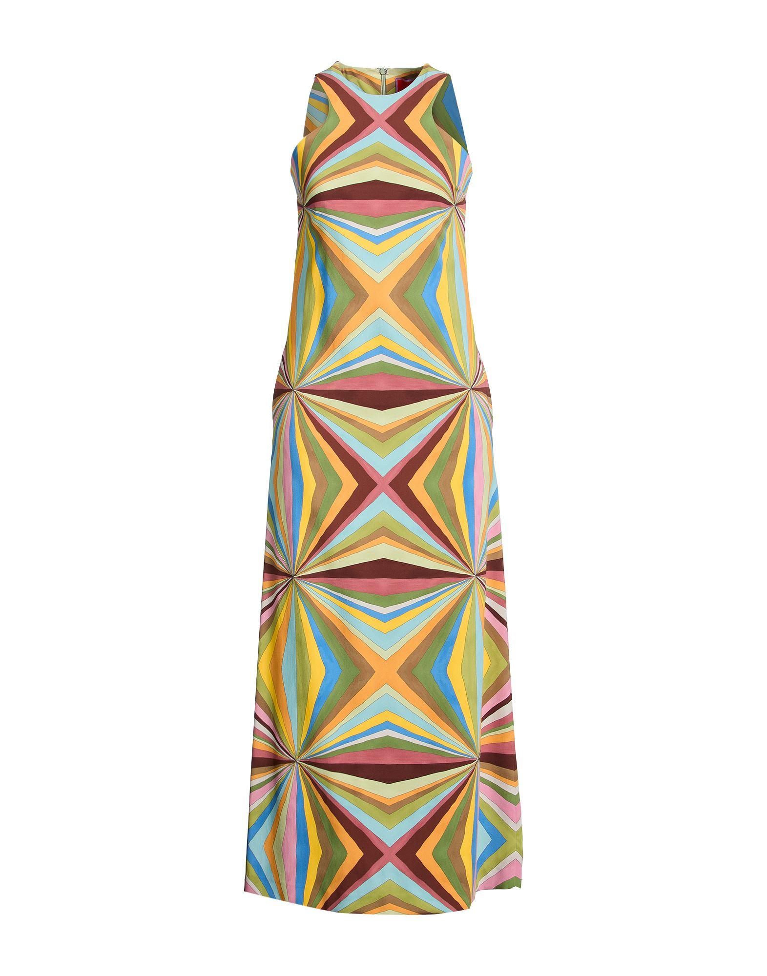 knee length dresses for ladies San Carlo Dress in Derby Silk Twill main image 1
