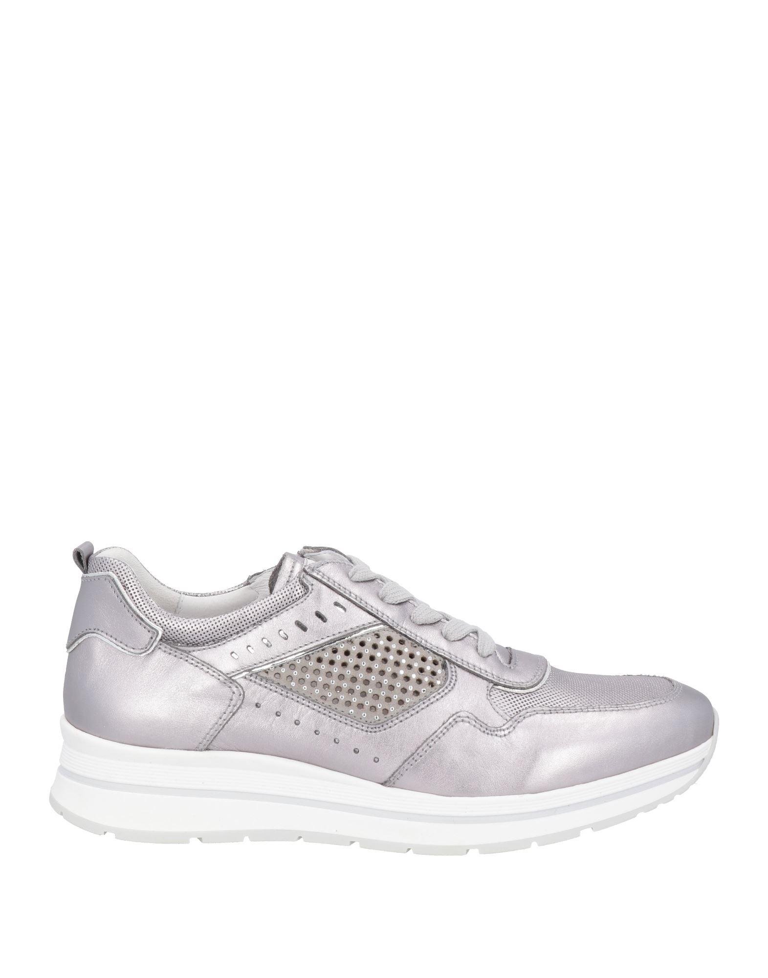 Sneakers nero giardini argento sale