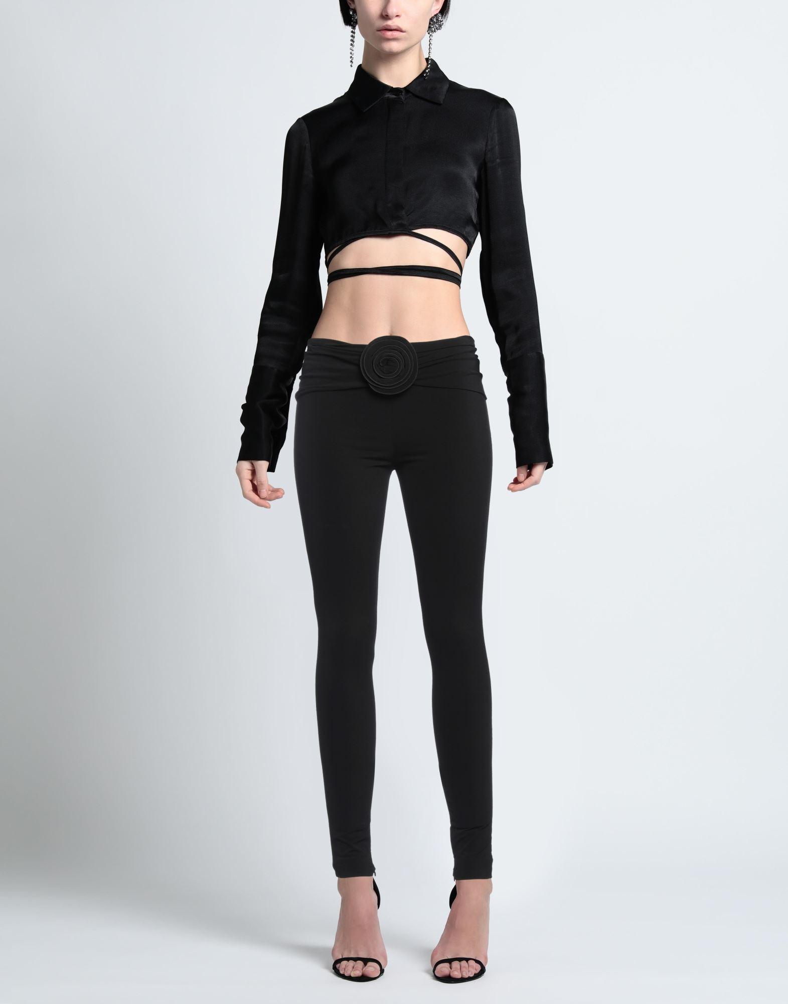 Magda Butrym Leggings Viscose Elastane in Black Lyst