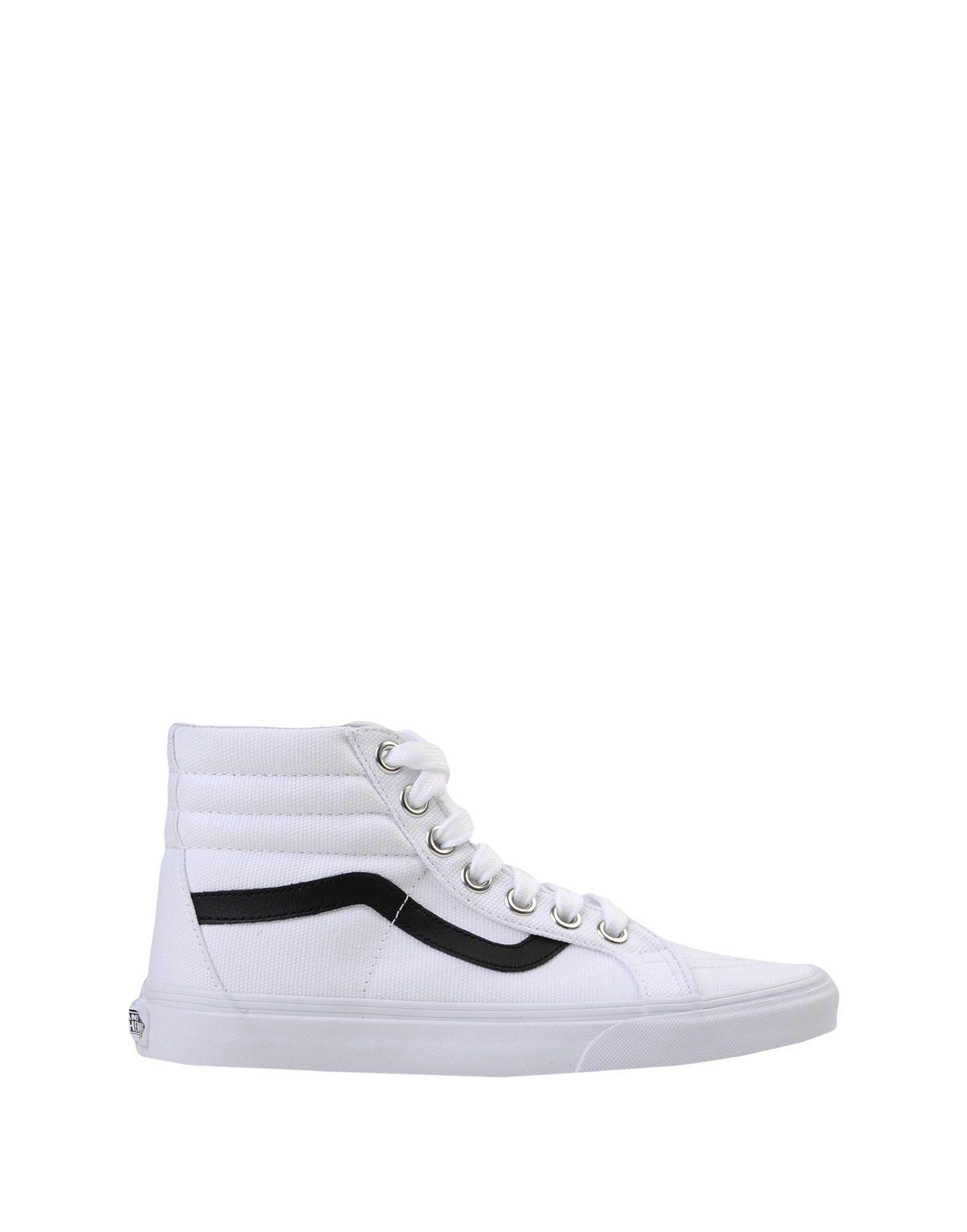 vans white hightops