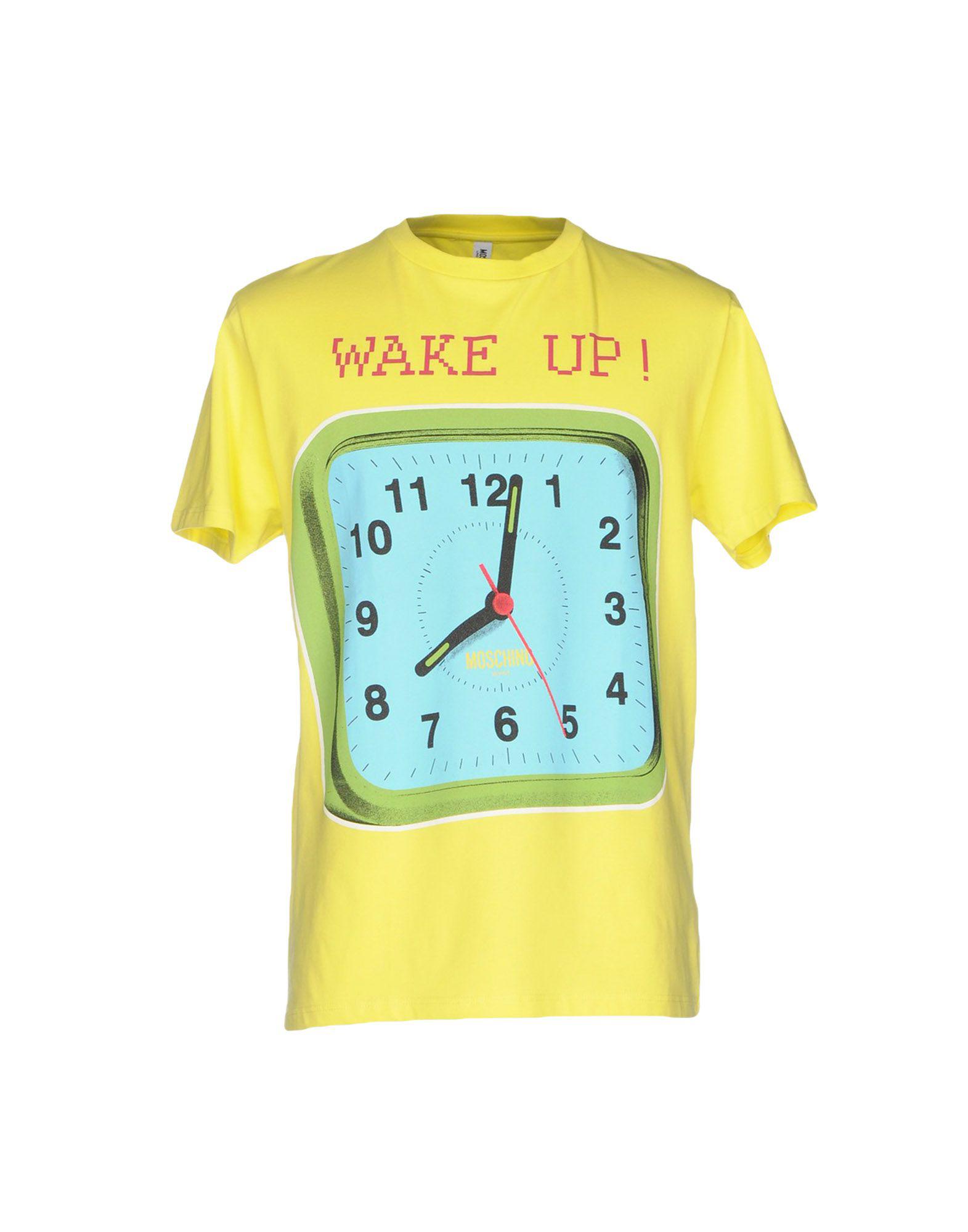 Moschino Undershirt in Yellow for Men Save 72.46376811594203 Lyst