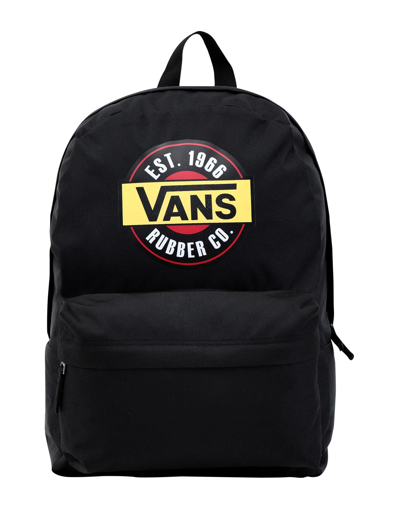 vans rubber co backpack