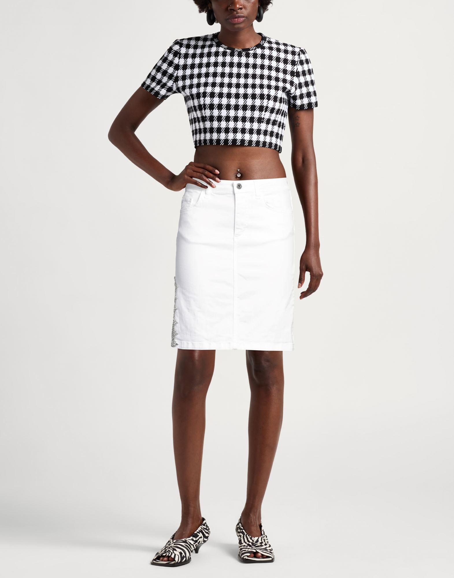 ワンピース LIU JO Women Mid Skirts WA5402T2182 11111 White Women's Skirts – LIU.JO