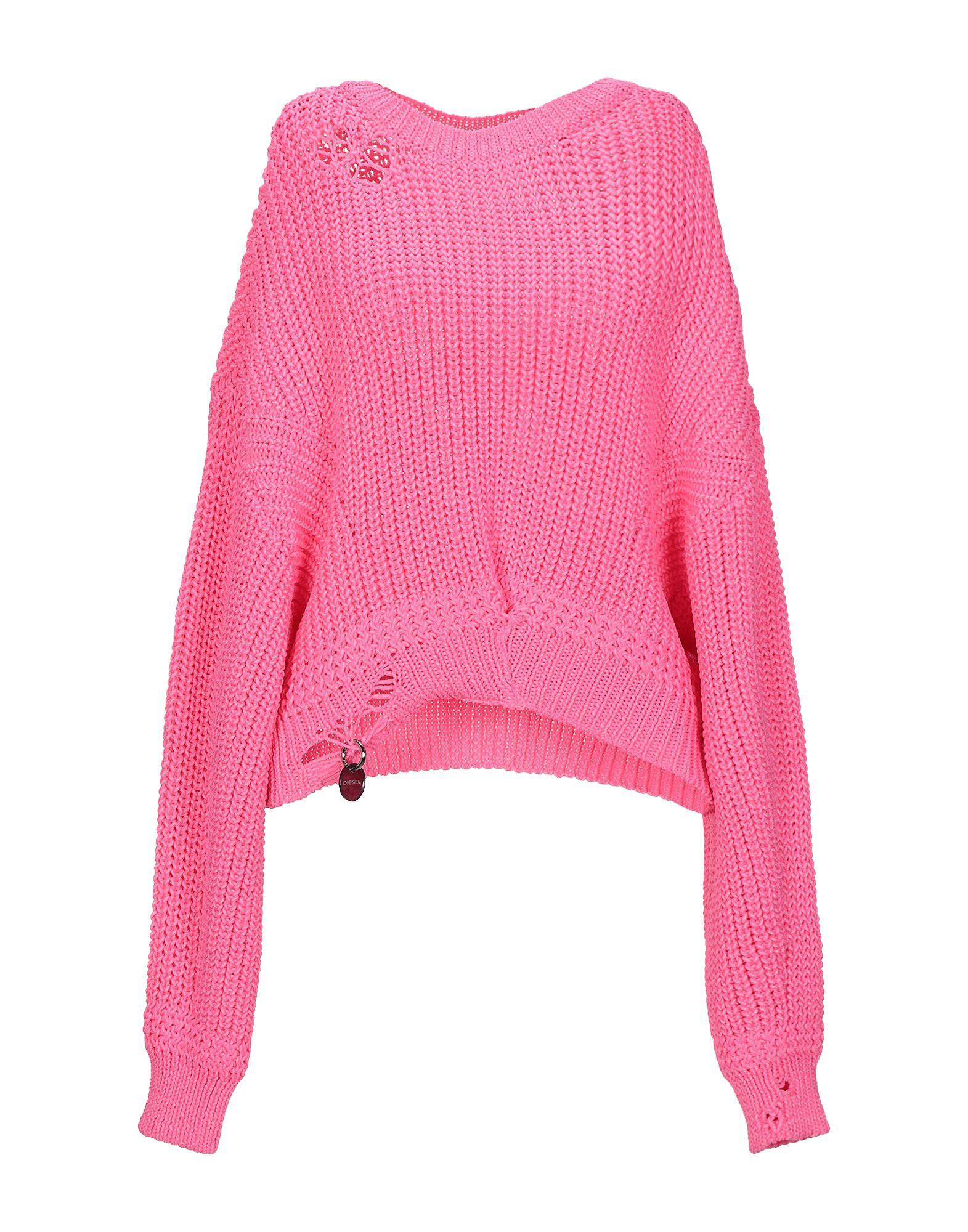 DIESEL Synthetic Sweater in Fuchsia (Pink) - Lyst