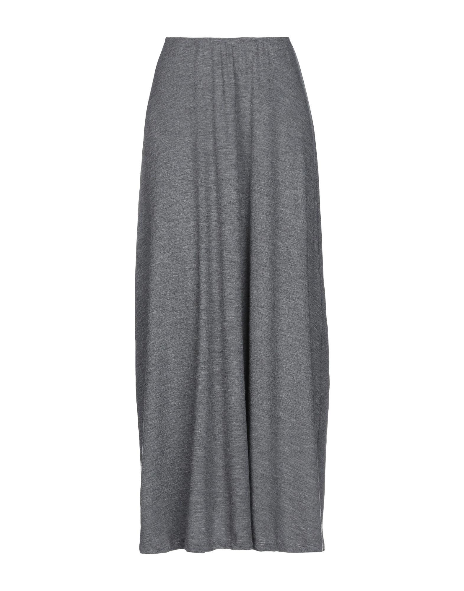 The Row Cashmere Long Skirt in Grey (Gray) - Lyst