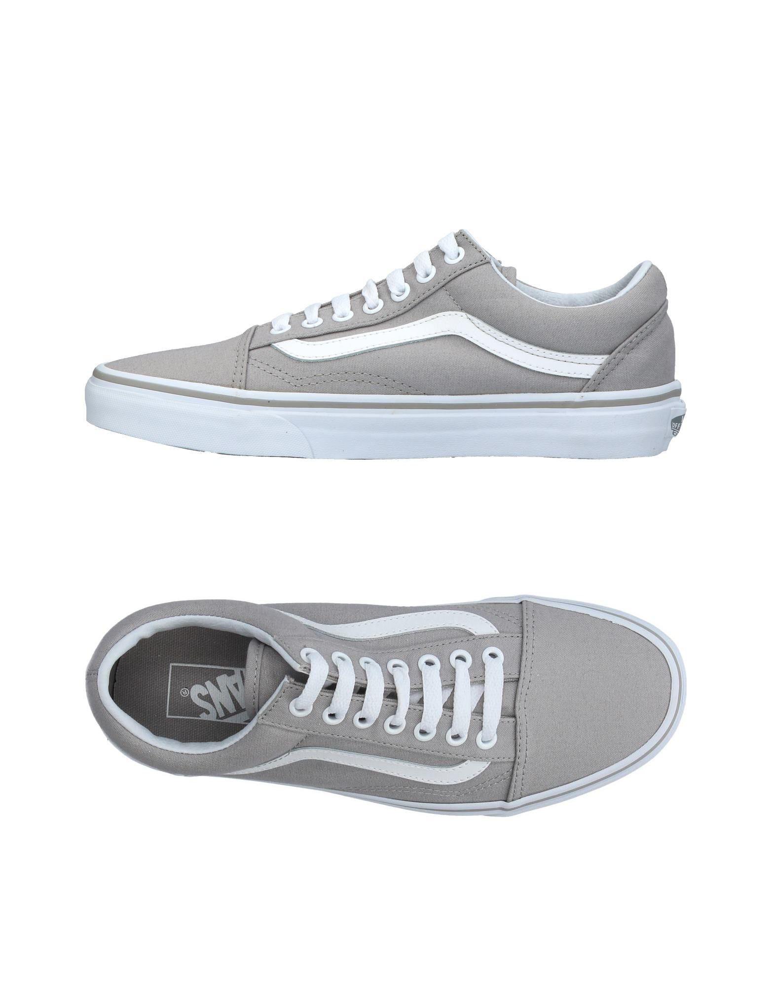 vans grey low tops