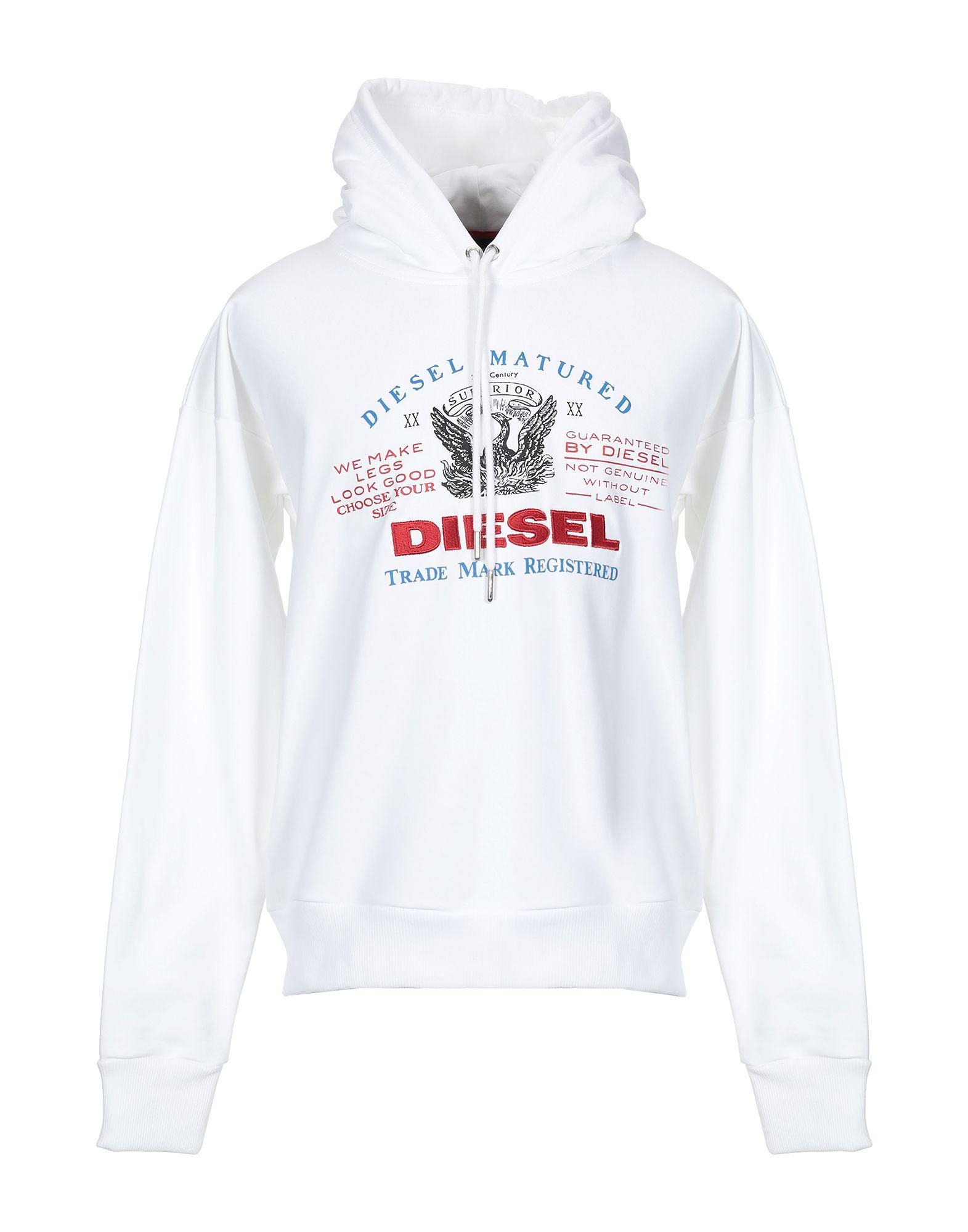 diesel white sweatshirt