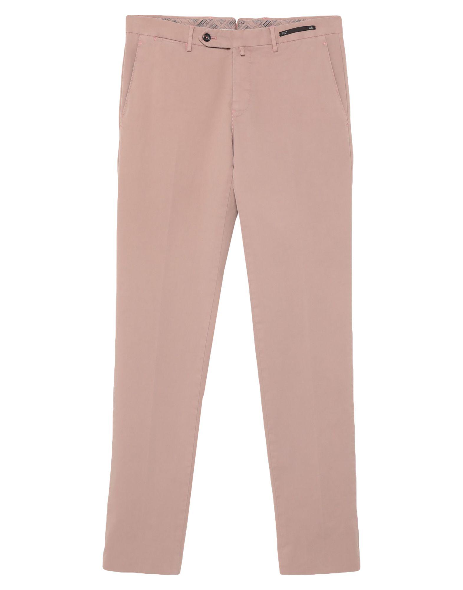 PT01 Cotton Casual Pants in Pale Pink (Pink) for Men Lyst