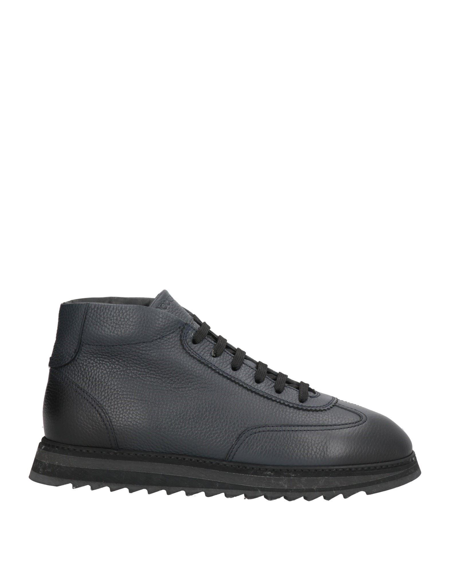 スニーカー Doucal's Textured Black Trainers Doucal's Textured Black Trainers | ShopSimon