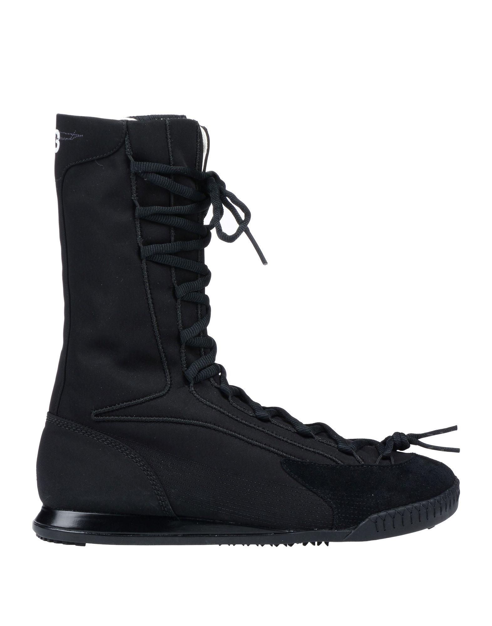 Y-3 Ankle Boots in Black - Lyst