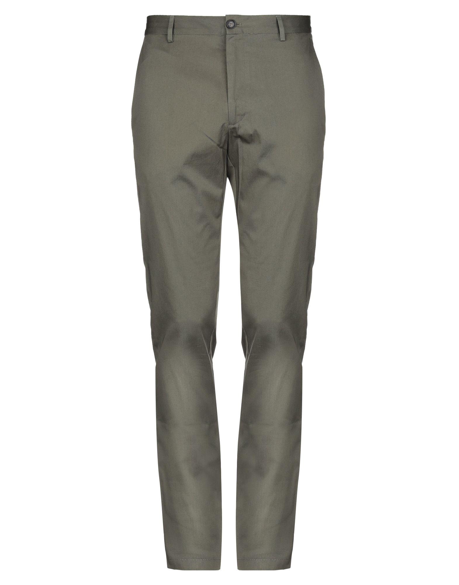 Burberry Cotton Casual Pants in Military Green (Green) for Men Lyst