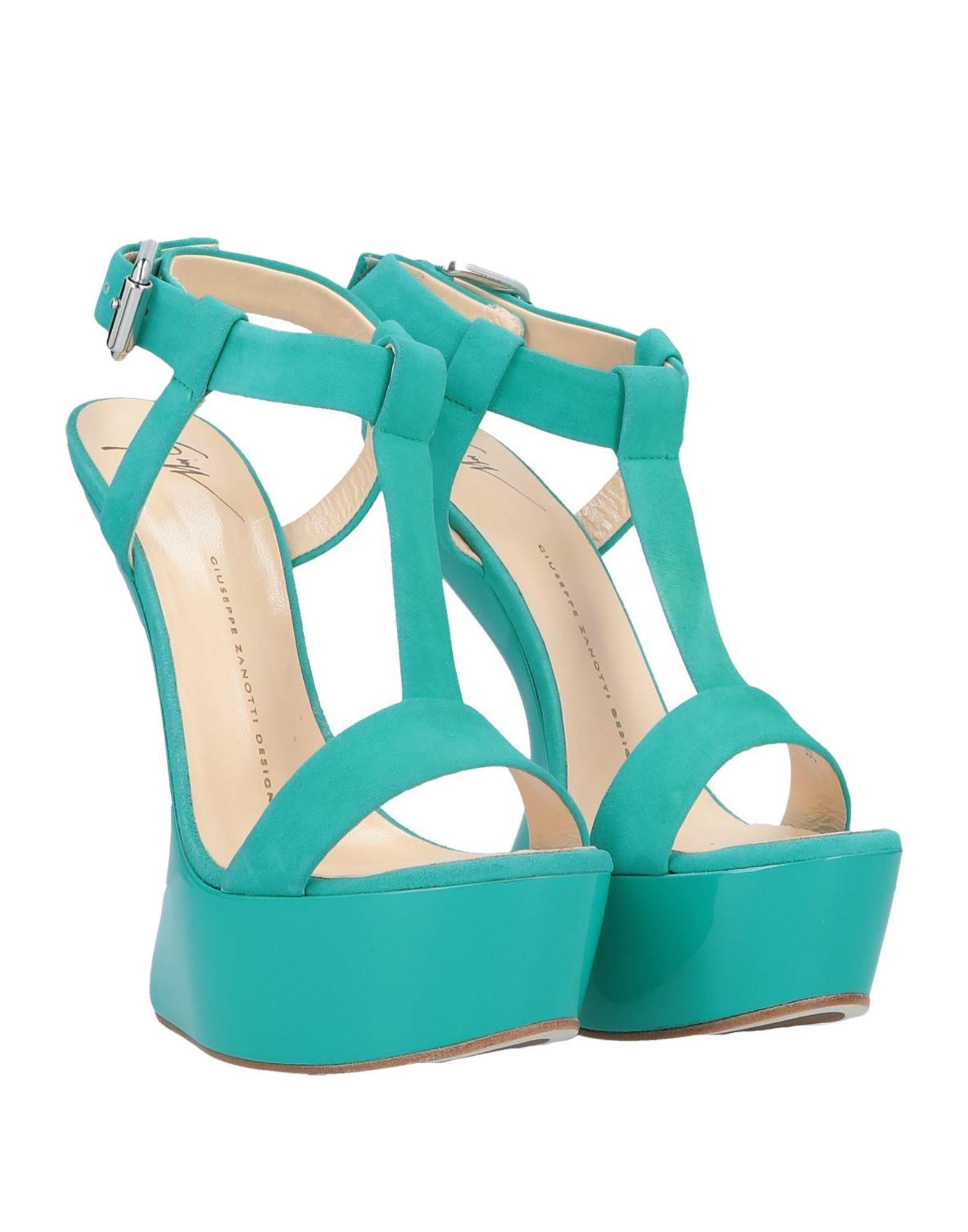 giuseppe zanotti green heels
