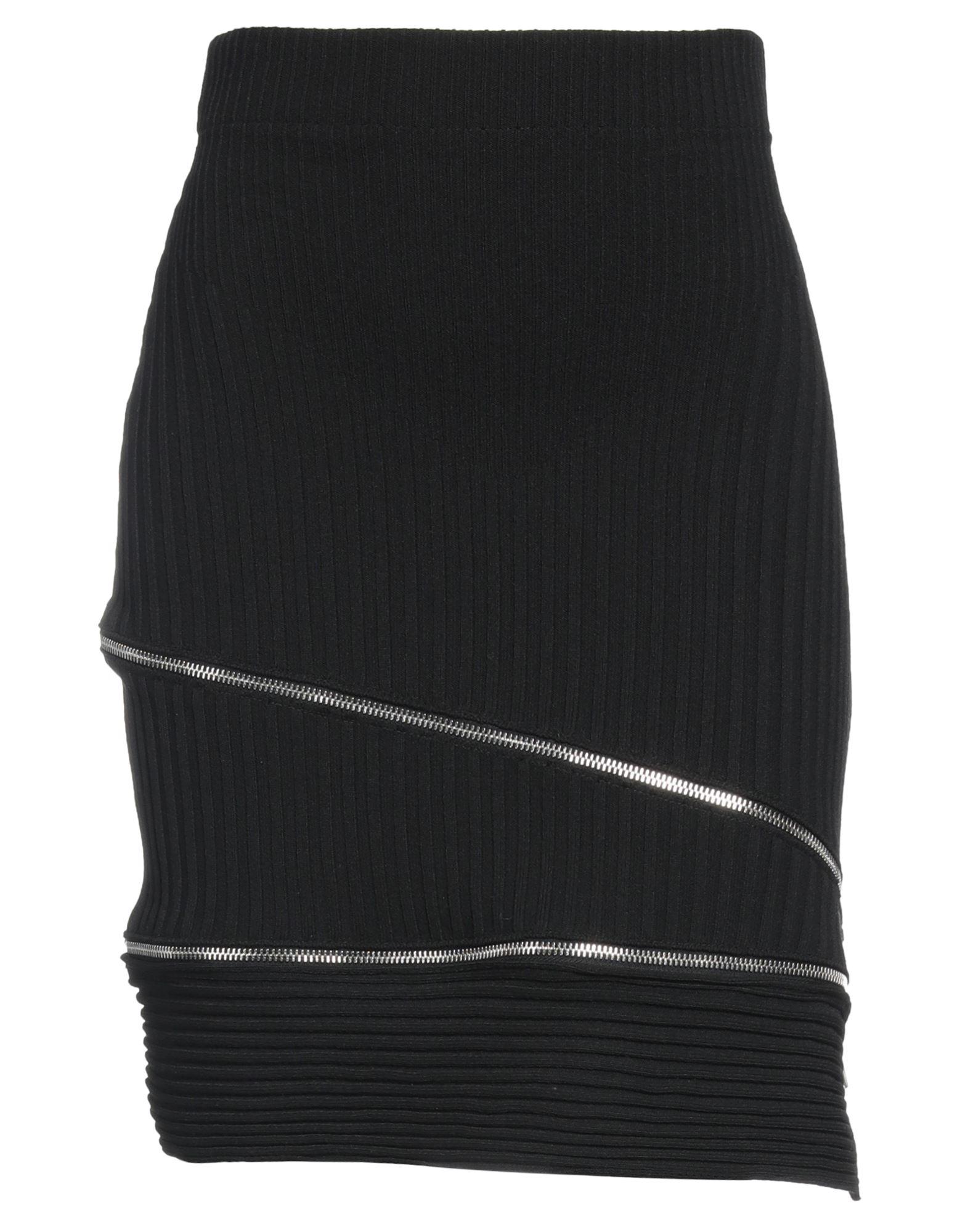 ANDREADAMO Mini Skirt in Black | Lyst