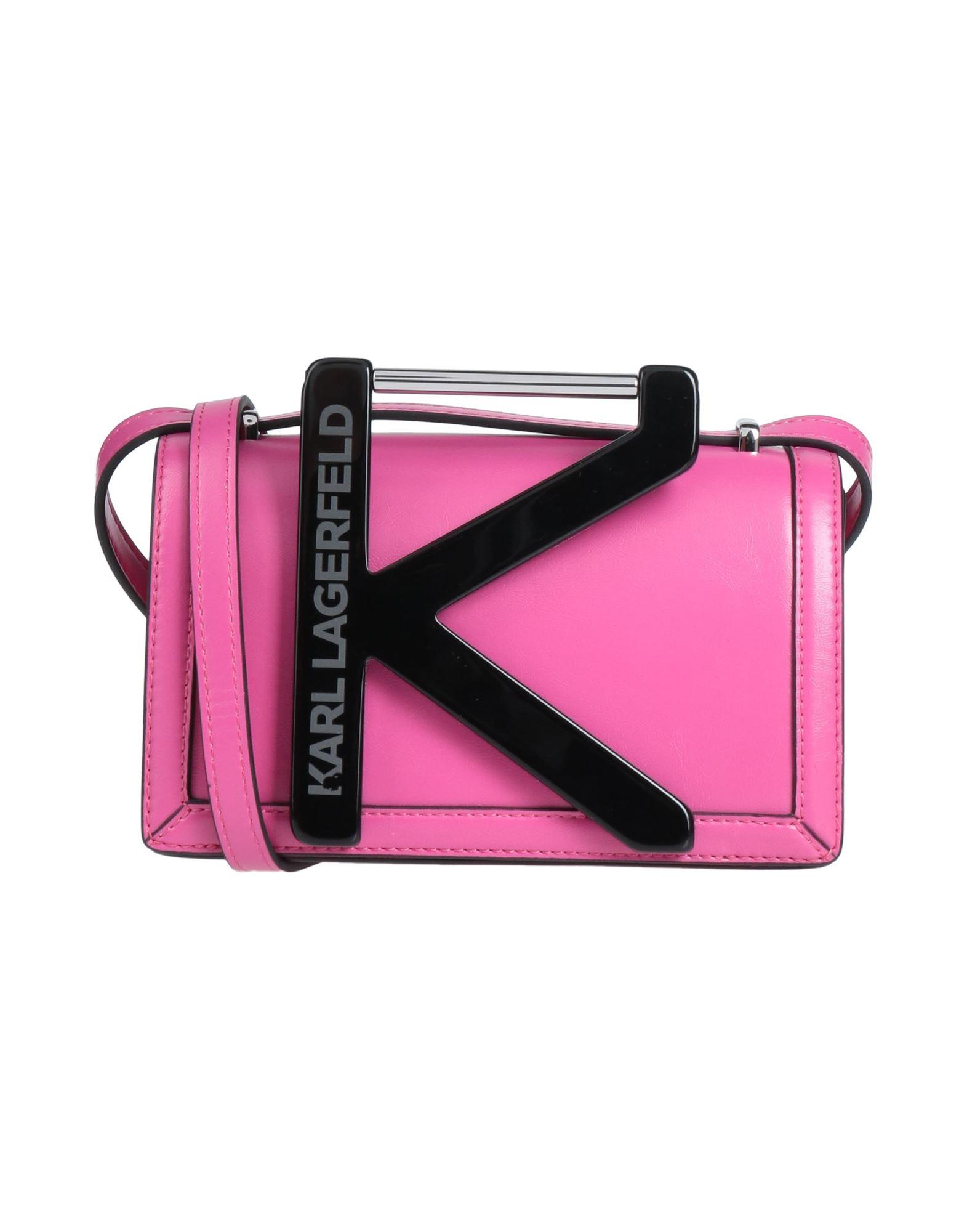 Karl Lagerfeld Cross-body Bag in Pink | Lyst