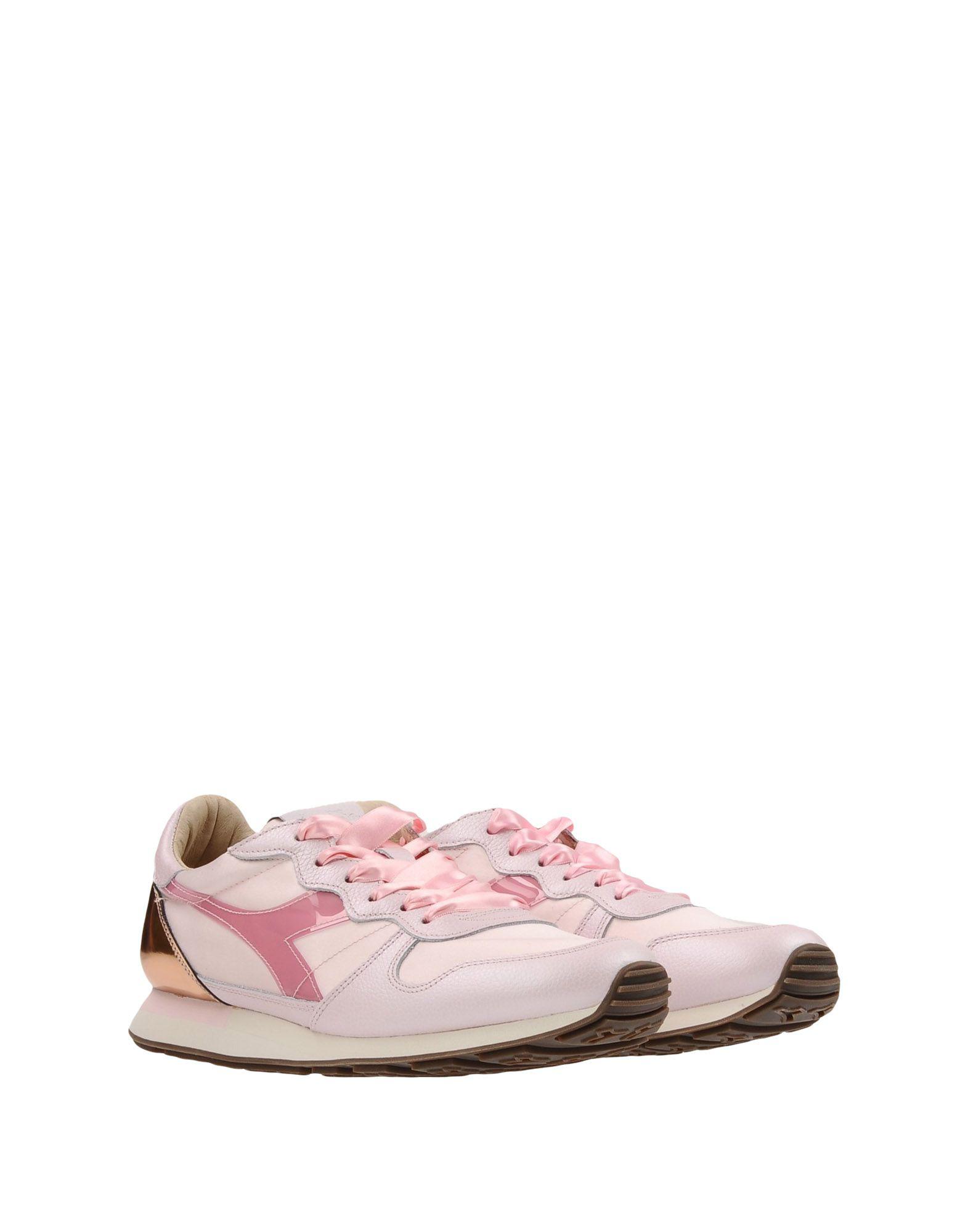 Diadora Satin Low-tops & Sneakers in Light Pink (Pink) - Lyst