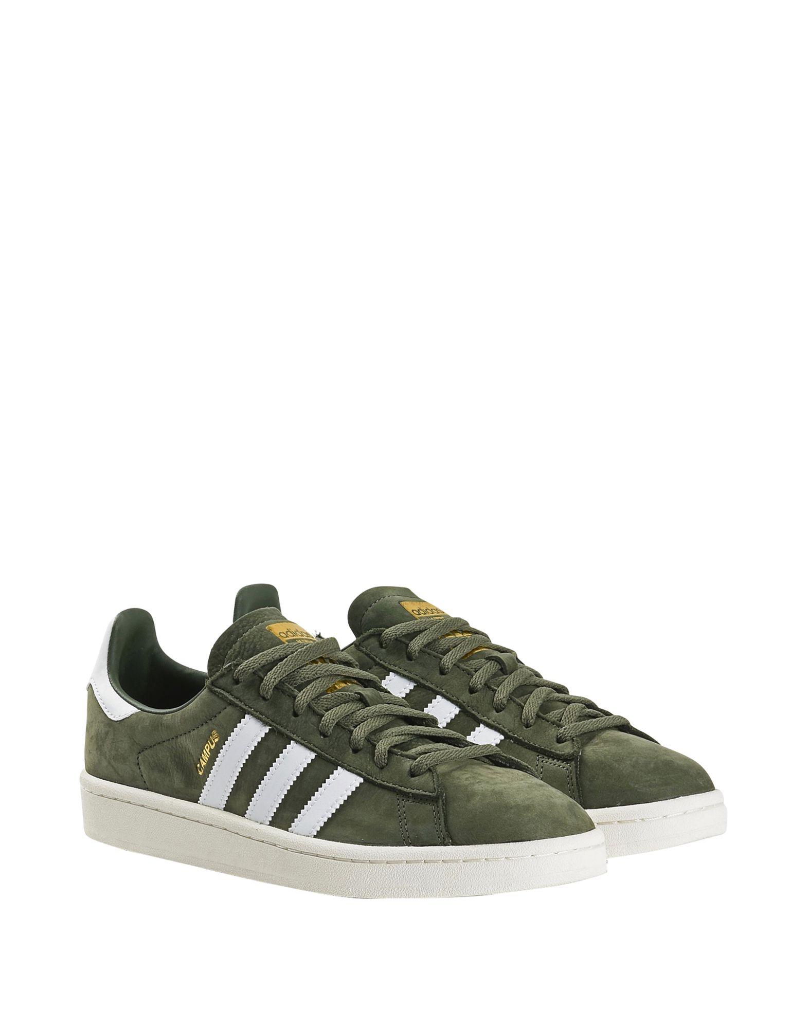 adidas Originals Originals Campus Trainers Khaki in Green Lyst UK