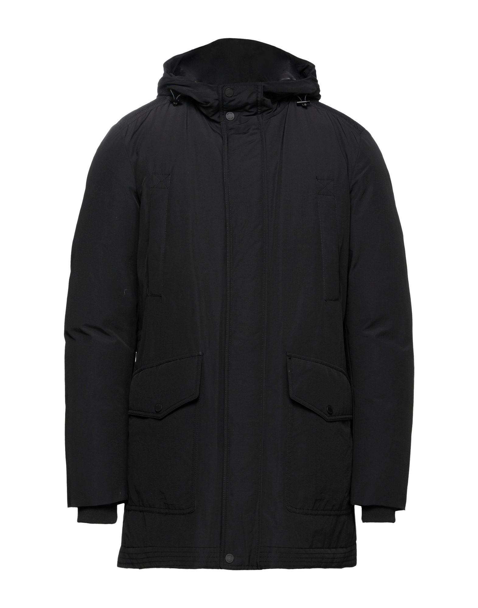 Geox Cotton Jacket in Black for Men - Lyst