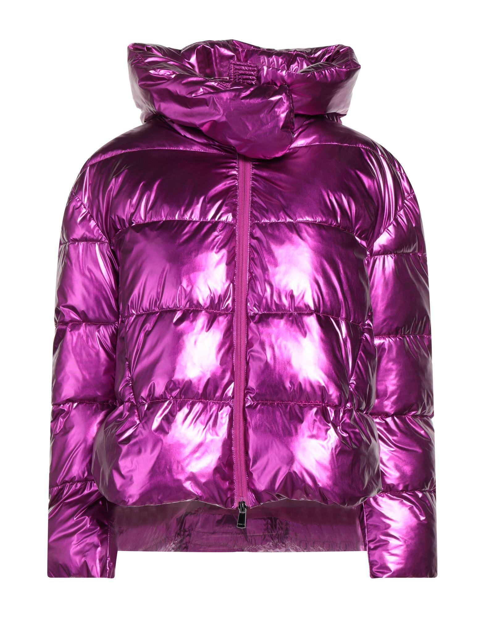 Pinko Down Jacket in Purple | Lyst