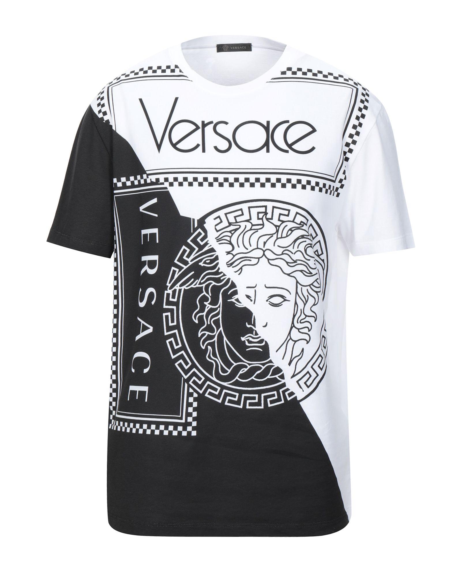 Versace Shirt Black And White Factory Sale, SAVE 41% - www.colexio-karbo.com